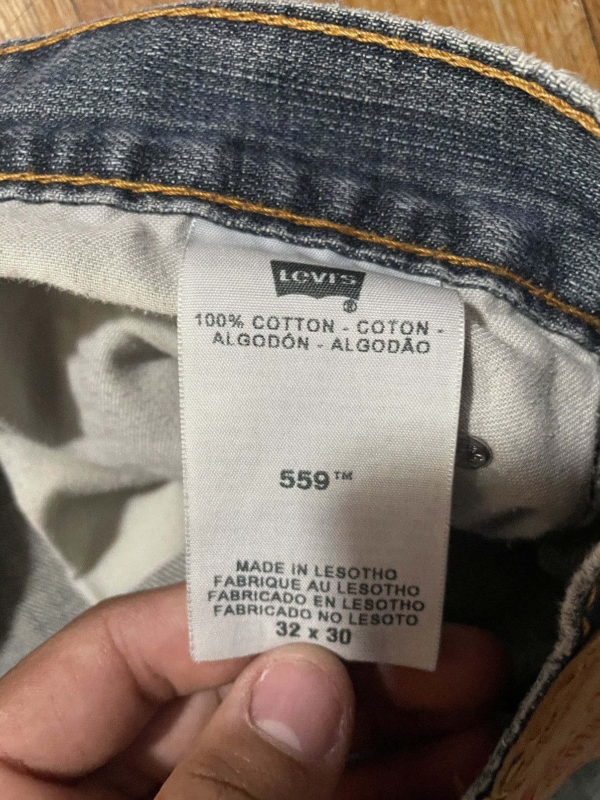 Levi's #559 levi’s jeans Size US 32 / EU 48 - 4 Thumbnail