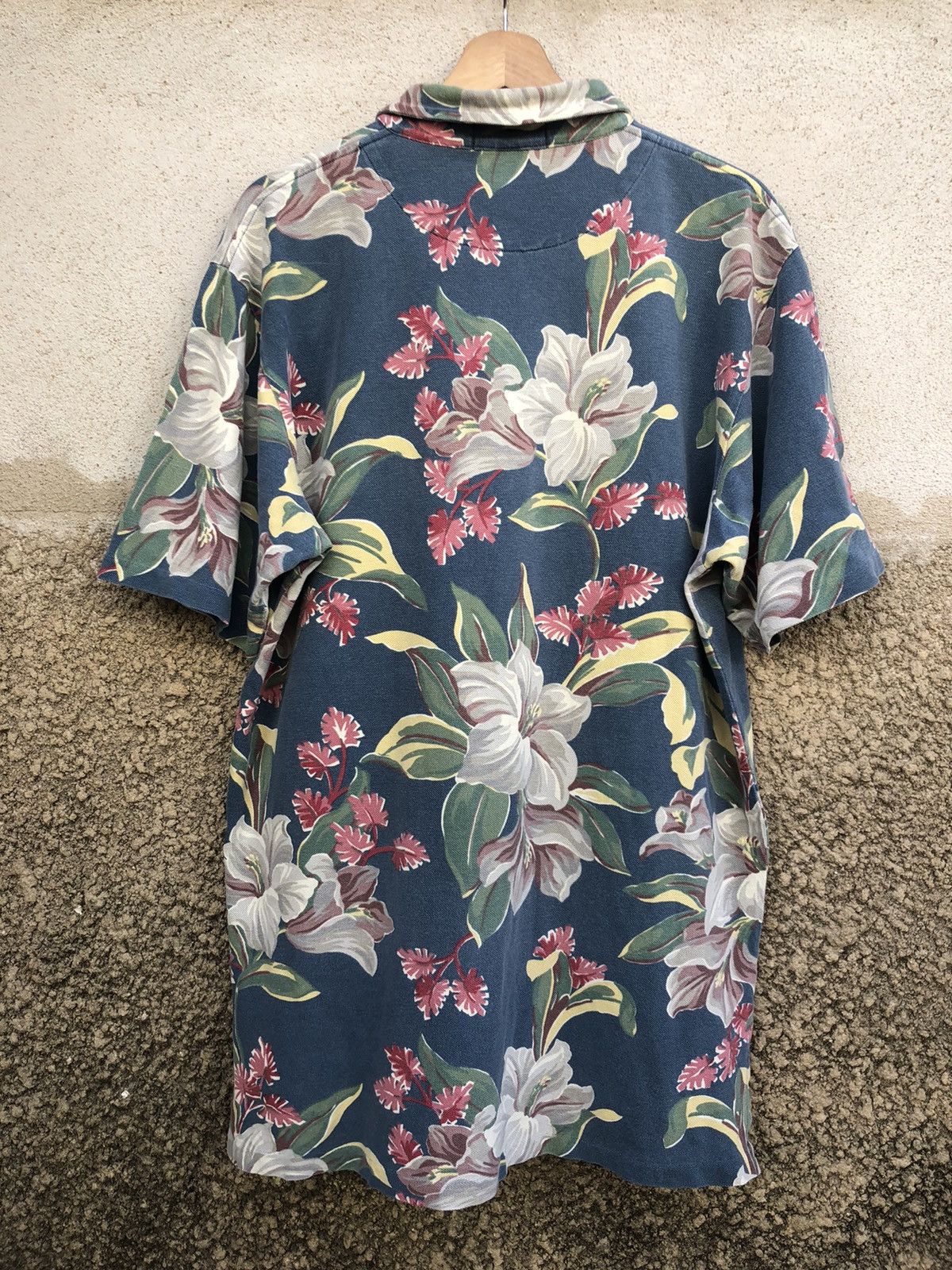 Polo Ralph Lauren × Vintage Vintage Polo by Ralph Lauren Flora FullPrint Polos Size US L / EU 52-54 / 3 - 2 Thumbnail