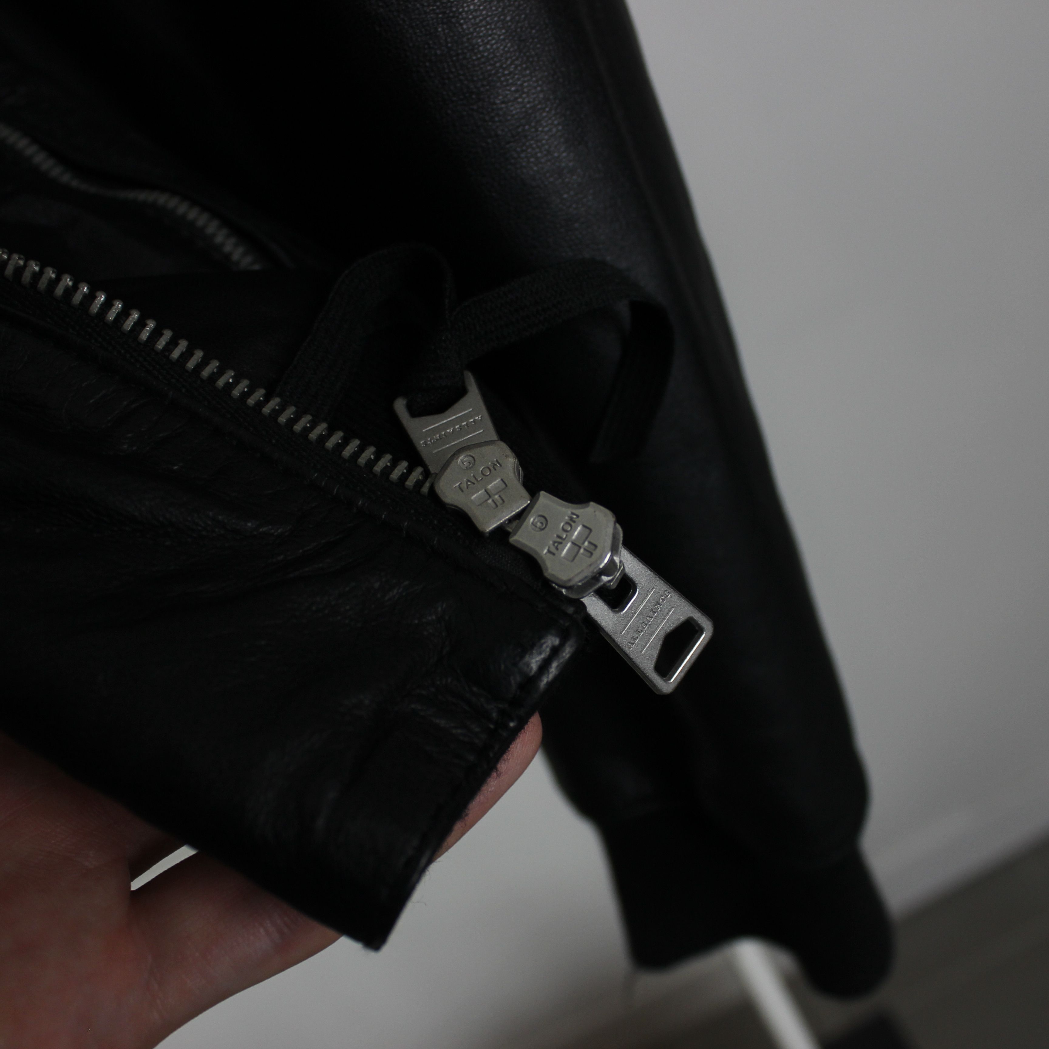 Allsaints Allsaints leather men jacket bomber Mower XS Black Size US XS / EU 42 / 0 - 8 Thumbnail