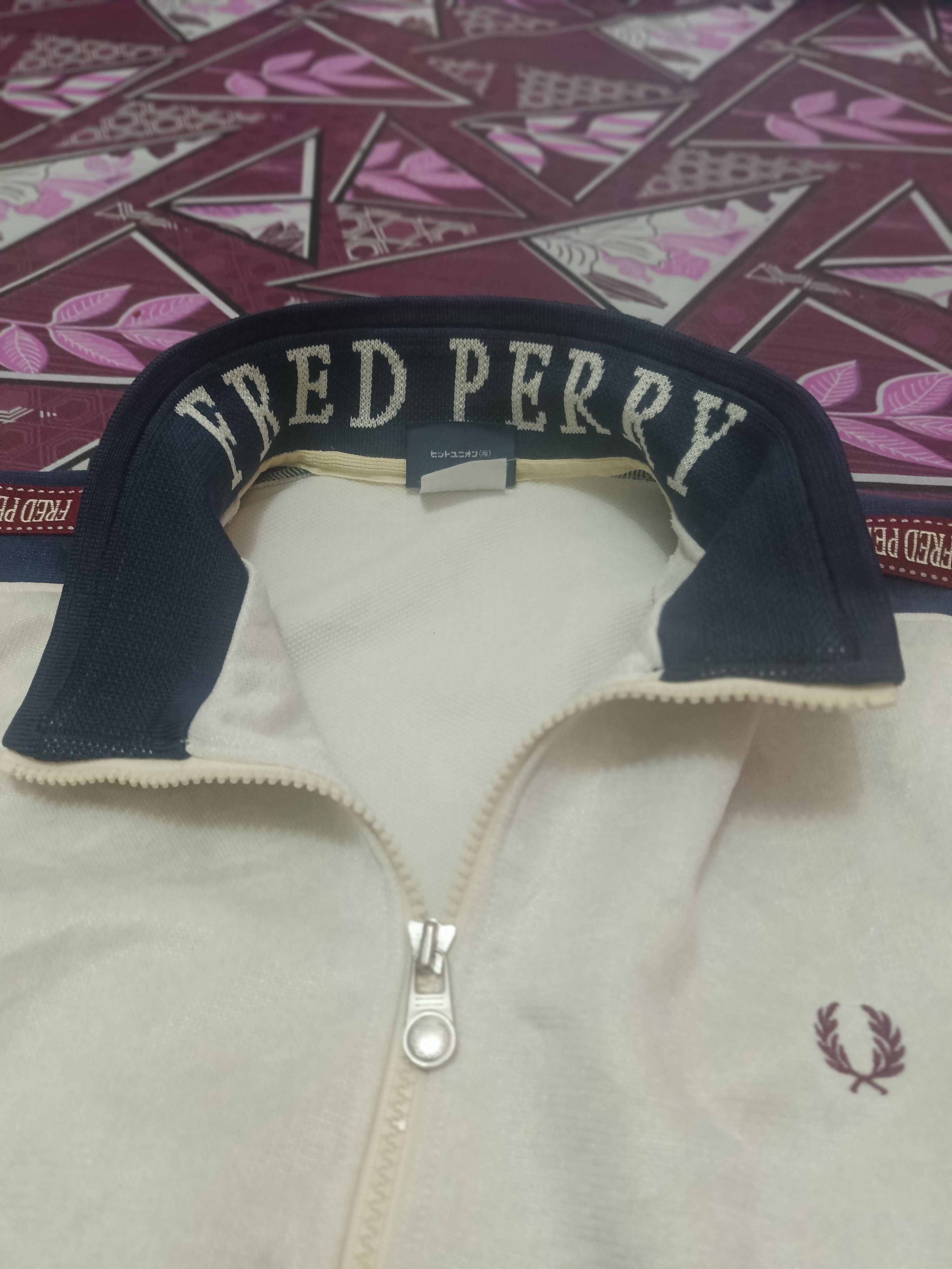 Fred Perry Vintage Fred Perry Track Jacket Side tape Size US M / EU 48-50 / 2 - 13 Thumbnail