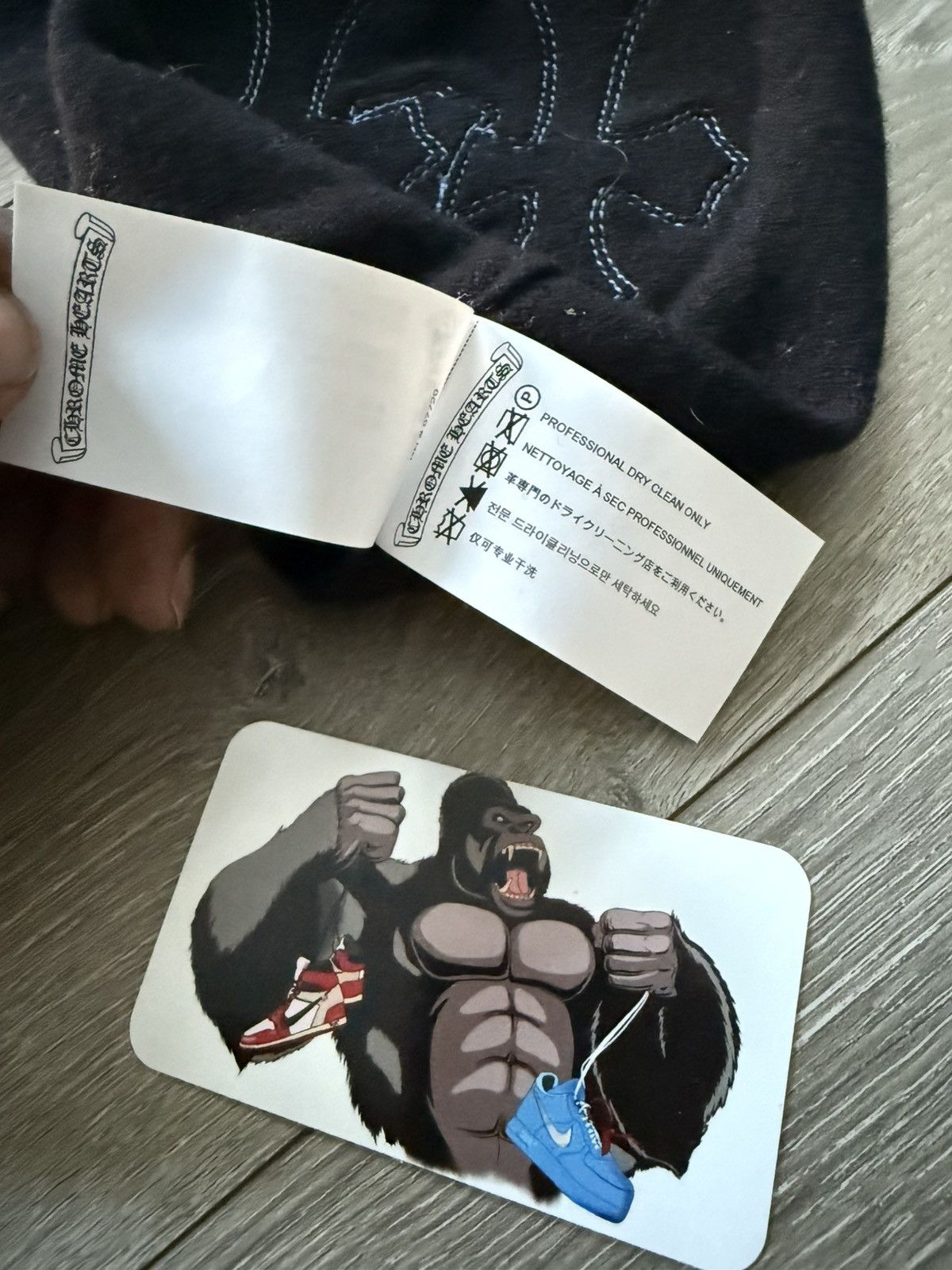 Chrome Hearts Chrome Hearts Triple Blue Cross Patch Face Mask Size ONE SIZE - 5 Thumbnail