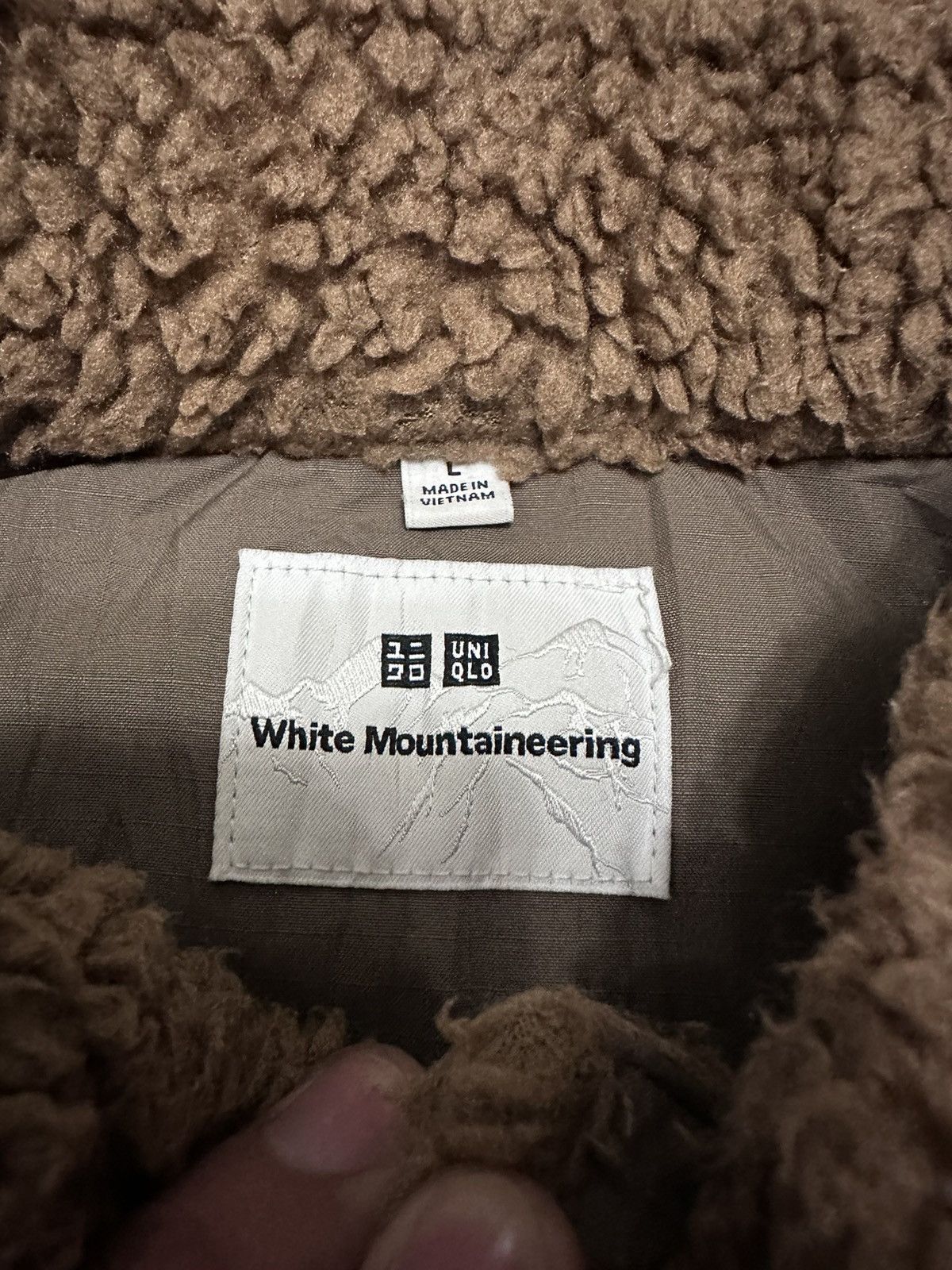 Engineered Garments × Japanese Brand × White Mountaineering Vintage White Mountaineering Sherpa Fleece Sweaters Size US M / EU 48-50 / 2 - 4 Thumbnail