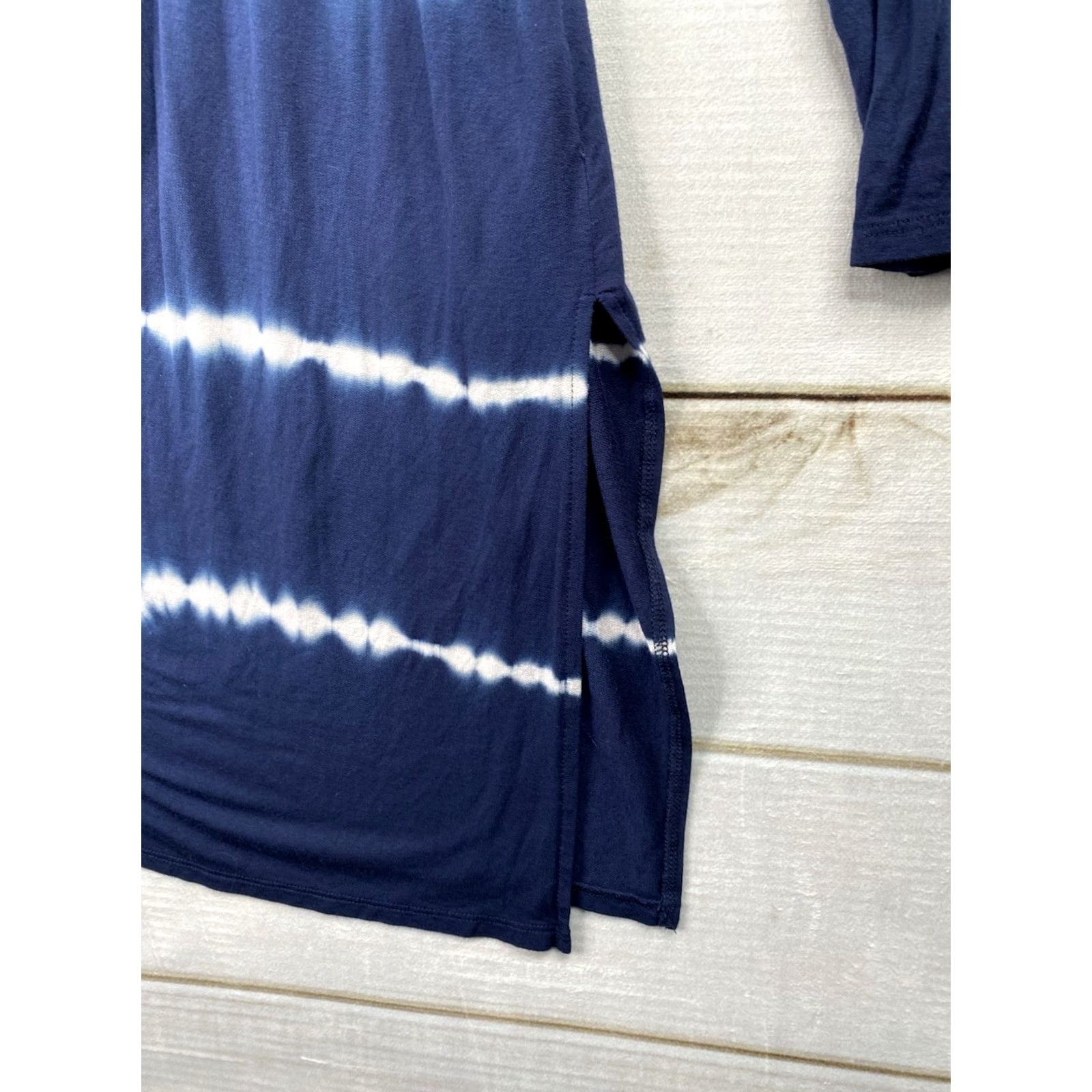 Vintage Maurices Cardigan Womens L Blue Tie Dye Casual Boho Open Front Lightweight V-Neck Sweater Mens Size L / US 10 / IT 46 - 5 Thumbnail