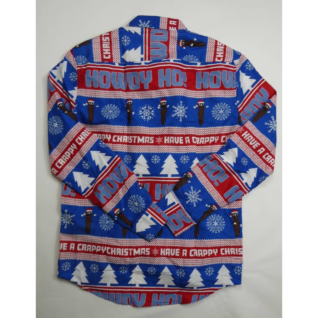 Other South Park Howdy Ho Mr. Hankey Long Sleeve Button Down Shirt Size US M / EU 48-50 / 2 - 2 Thumbnail