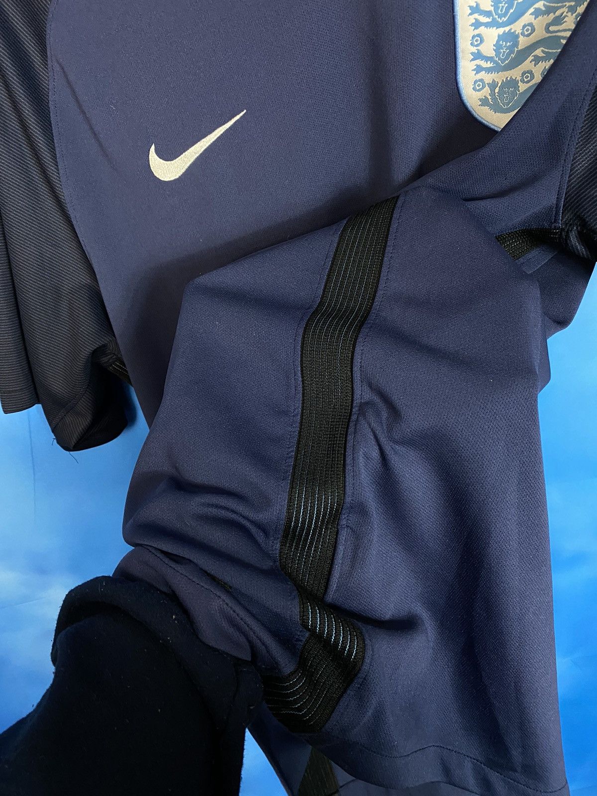 Nike × Vintage Nike England soccer home jersey Size US L / EU 52-54 / 3 - 7 Thumbnail