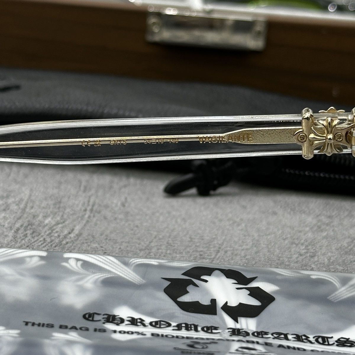 Chrome Hearts CHROME HEARTS VAGILANTE EYEGLASSES Size ONE SIZE - 11 Thumbnail