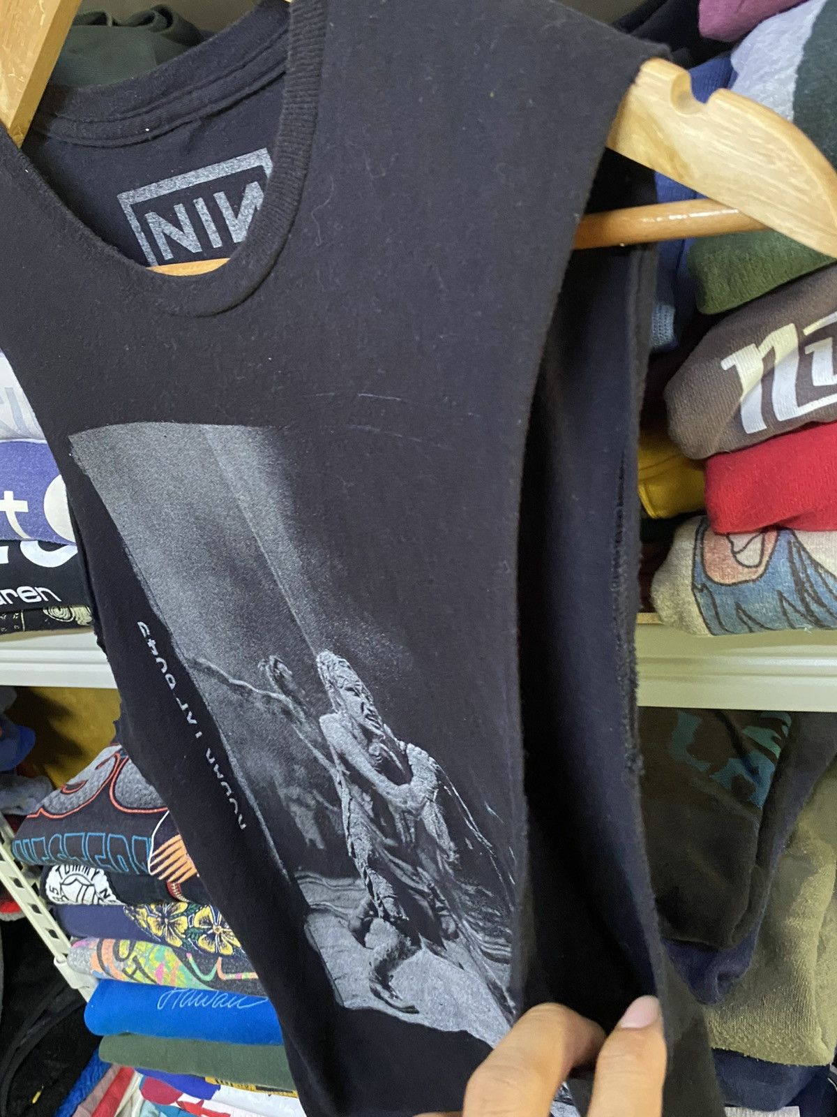 Band Tees Vintage Nine inch nails self destruct 1994 sleeveless Size US S / EU 44-46 / 1 - 3 Thumbnail
