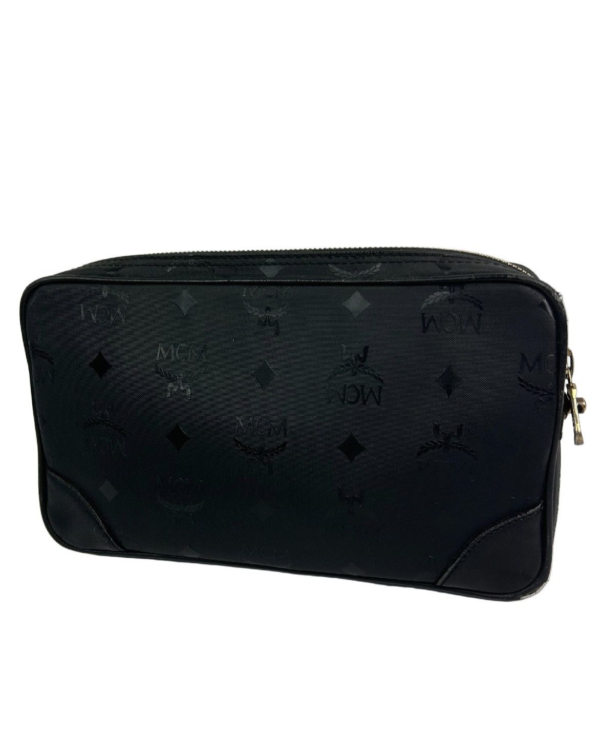MCM MCM Black Canvas Toiletry Bag Size ONE SIZE - 2 Thumbnail