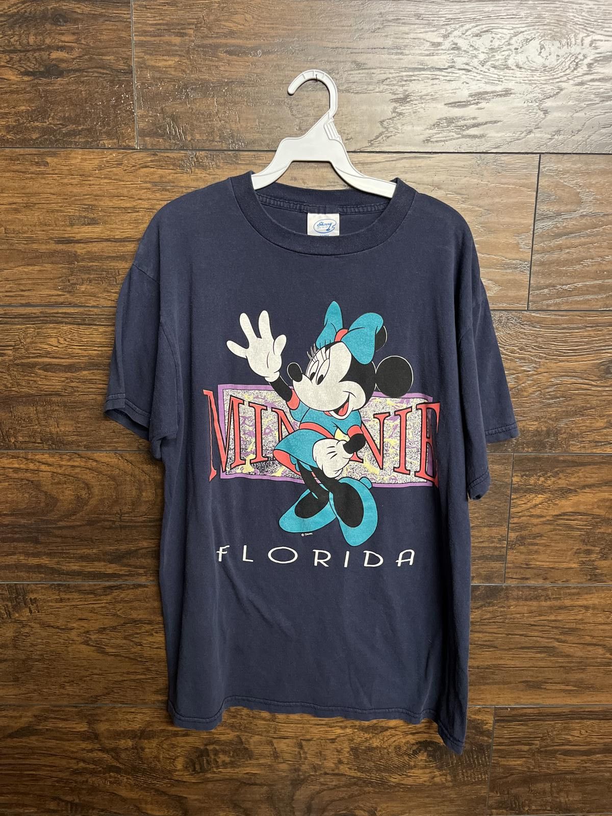 Designer VTG Cute Minnie Mouse Florida T-shirt - Sherry MFG Tee - L Size US L / EU 52-54 / 3 - 1 Thumbnail