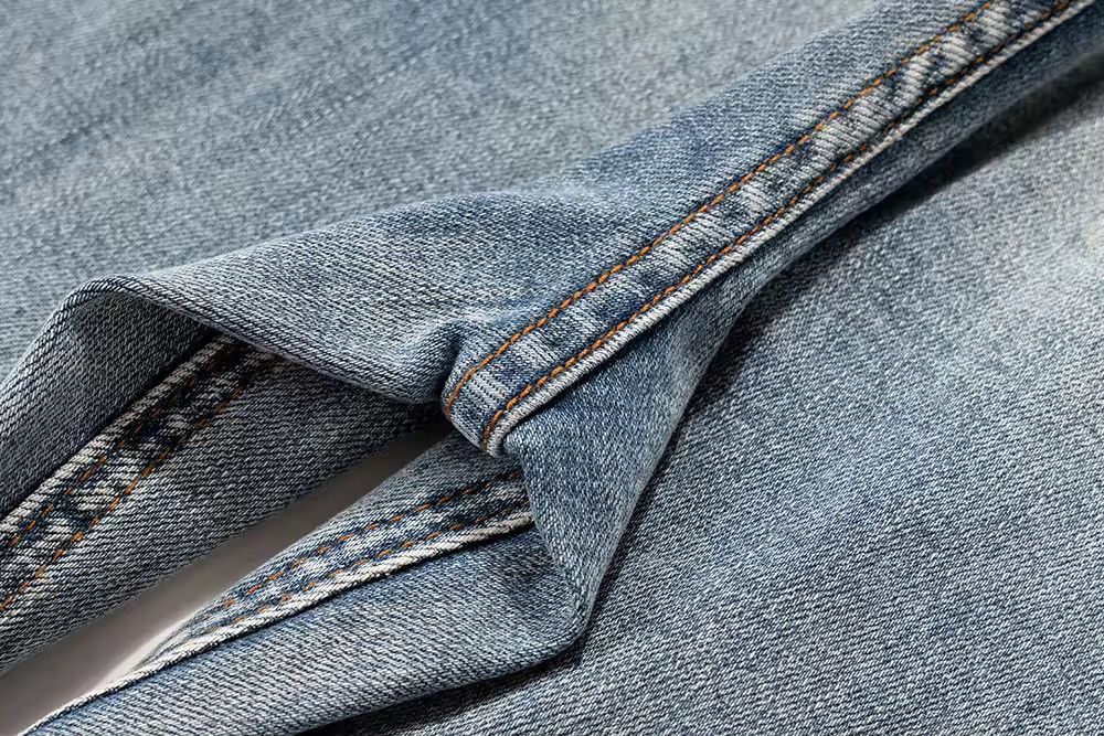 Jean Y2K washed blue baggy jeans Size US 35 - 7 Thumbnail