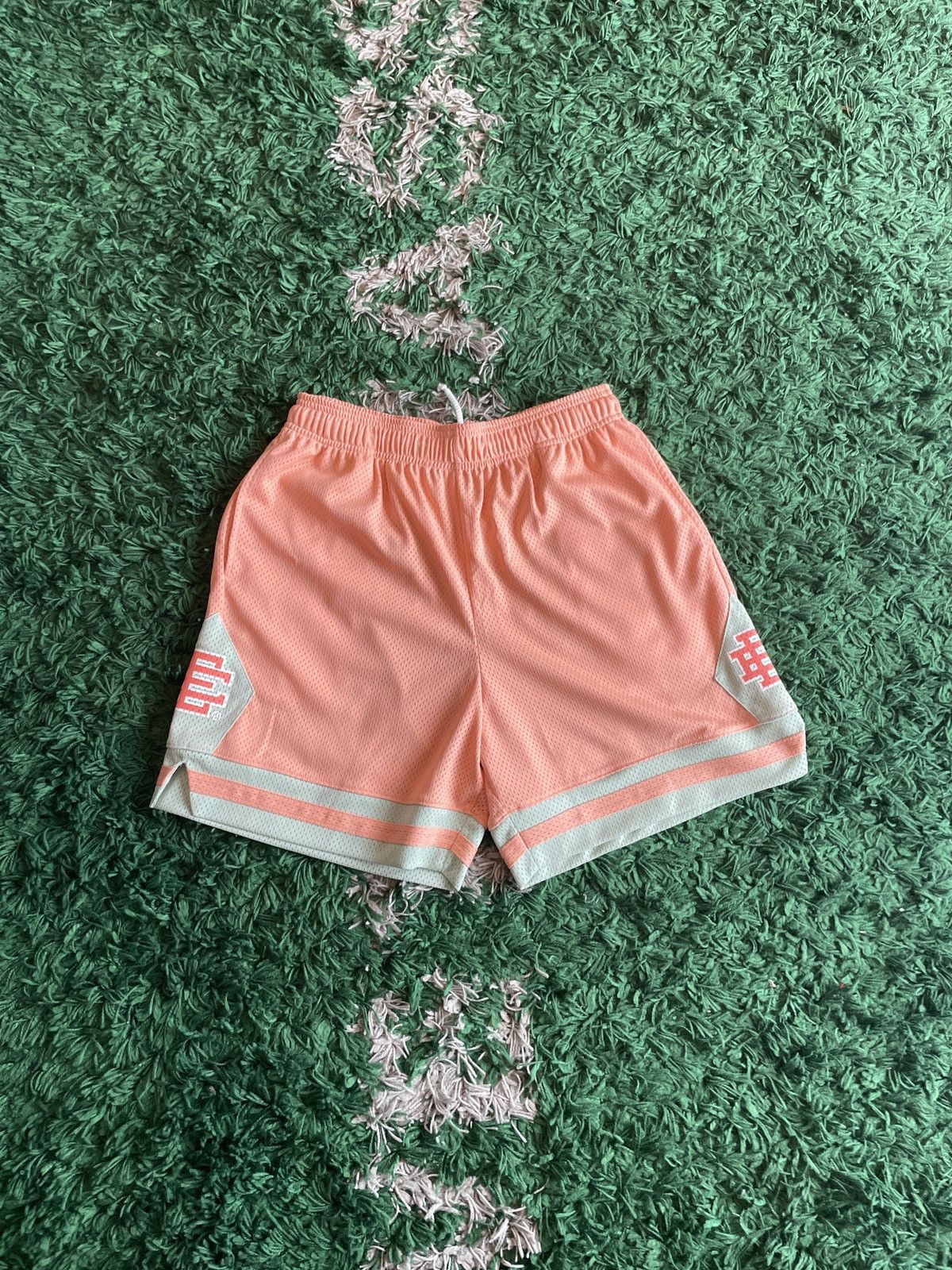 Eric buy Emanuel EE Basic Shorts Mens Size Large Salmon / Pink