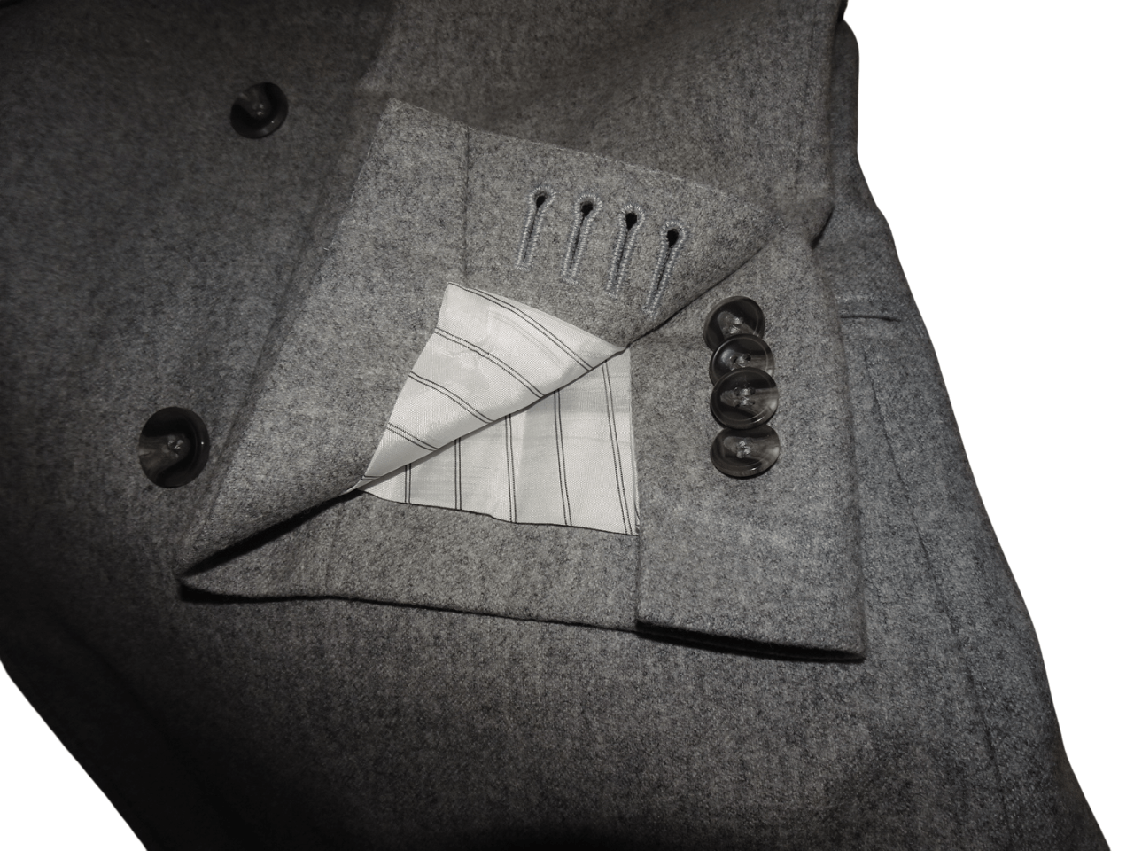 Suitsupply SUITSUPPLY WOOL DB BLAZER Size 52R - 3 Thumbnail