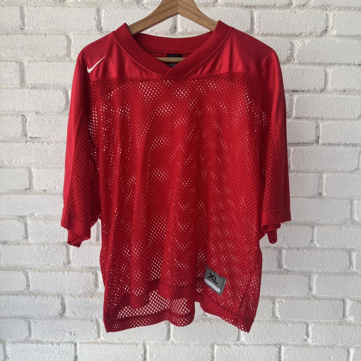 Nike Nike Cropped Mesh Jersey Size US XL / EU 56 / 4 - 1 Thumbnail