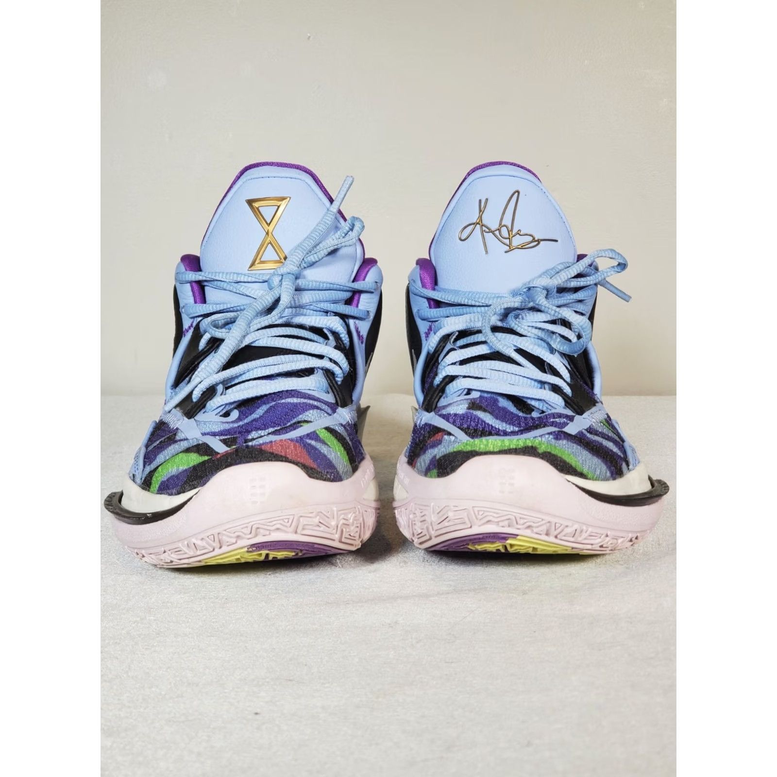 Nike NIKE Kyrie Infinity Basketball Sneakers Men US 8 Aluminum/Sail-Black CZ0204-400 Size US 8 / EU 41 - 6 Thumbnail