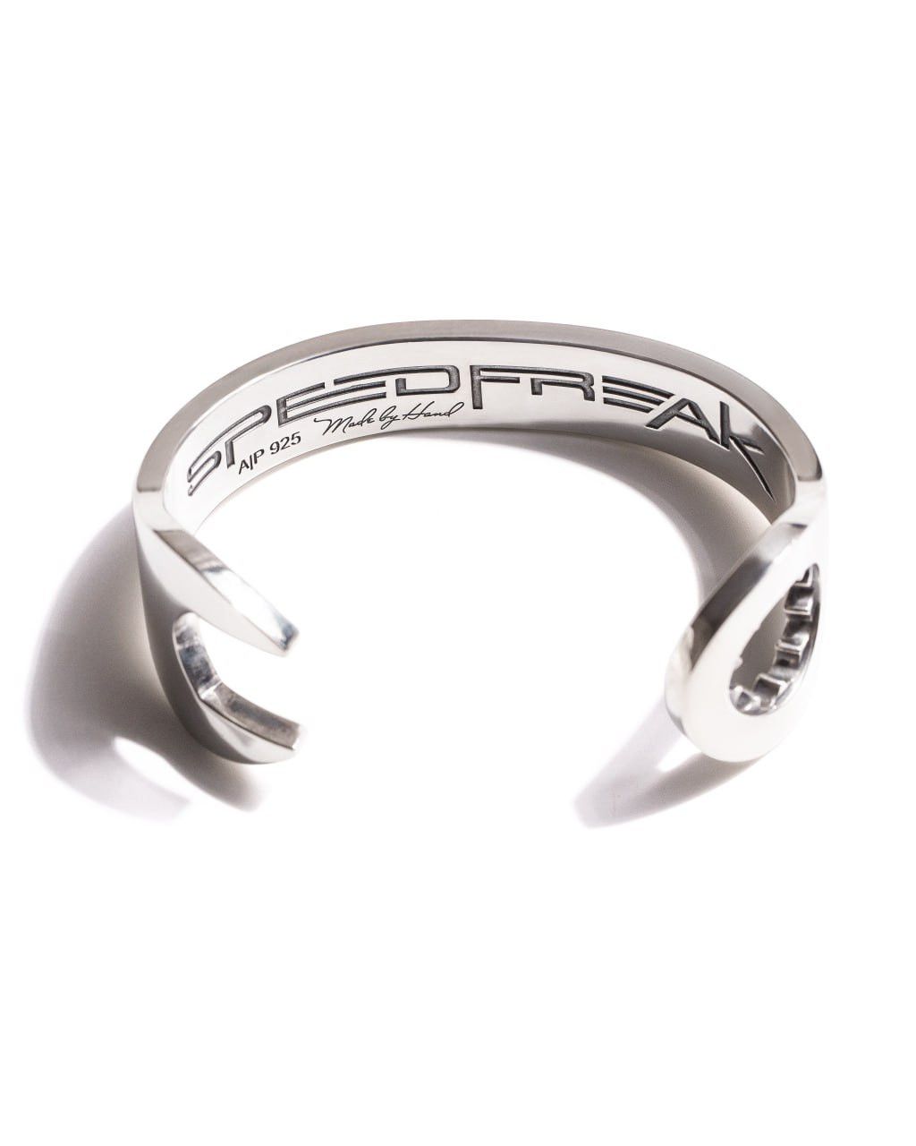 Other SPEEDFREAK / Handcrafted silver cuff bracelet Size ONE SIZE - 5 Thumbnail