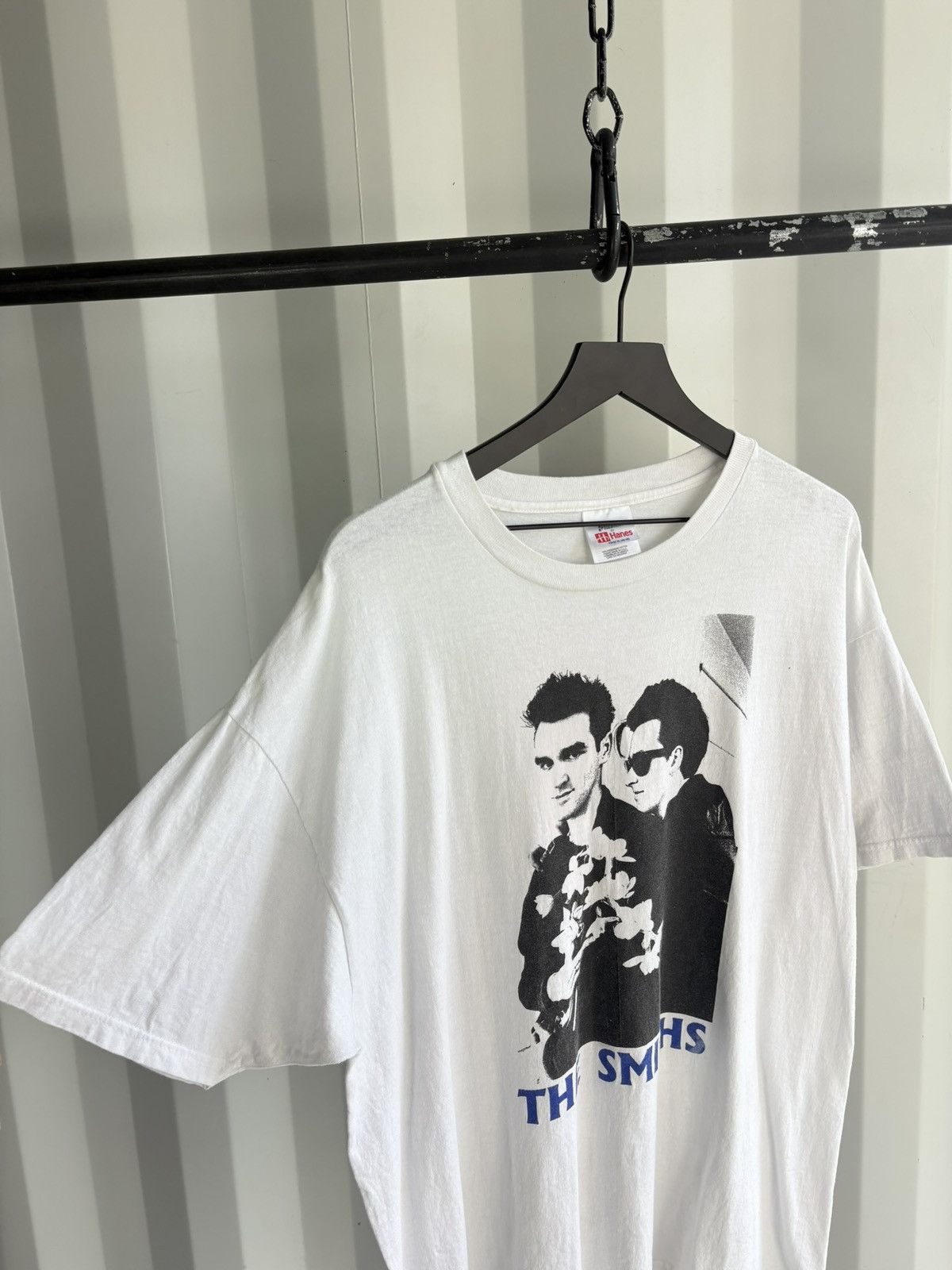 Band Tees Thrashed The Smiths Faded Distressed GRUNGE Shirt Band Size US XL / EU 56 / 4 - 5 Thumbnail