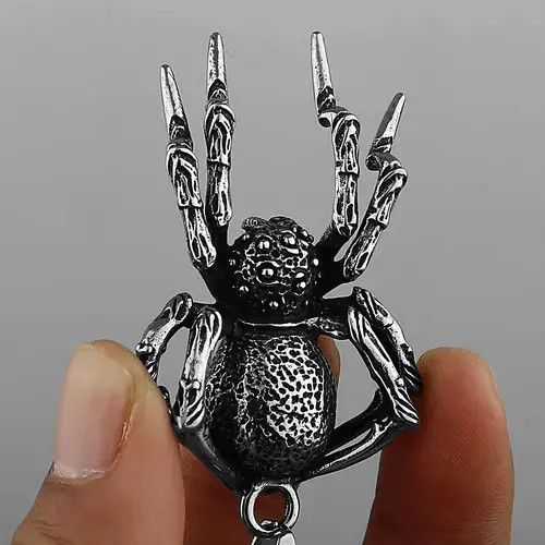 Jewelry Eight-legged Spider Necklace Size ONE SIZE - 3 Thumbnail