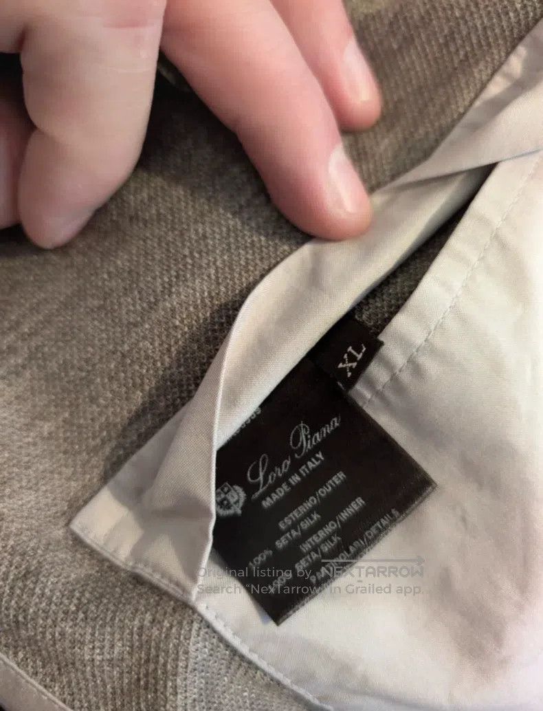 Loro Piana Loro Piana All real silk bomber jacket Size US XL / EU 56 / 4 - 7 Thumbnail