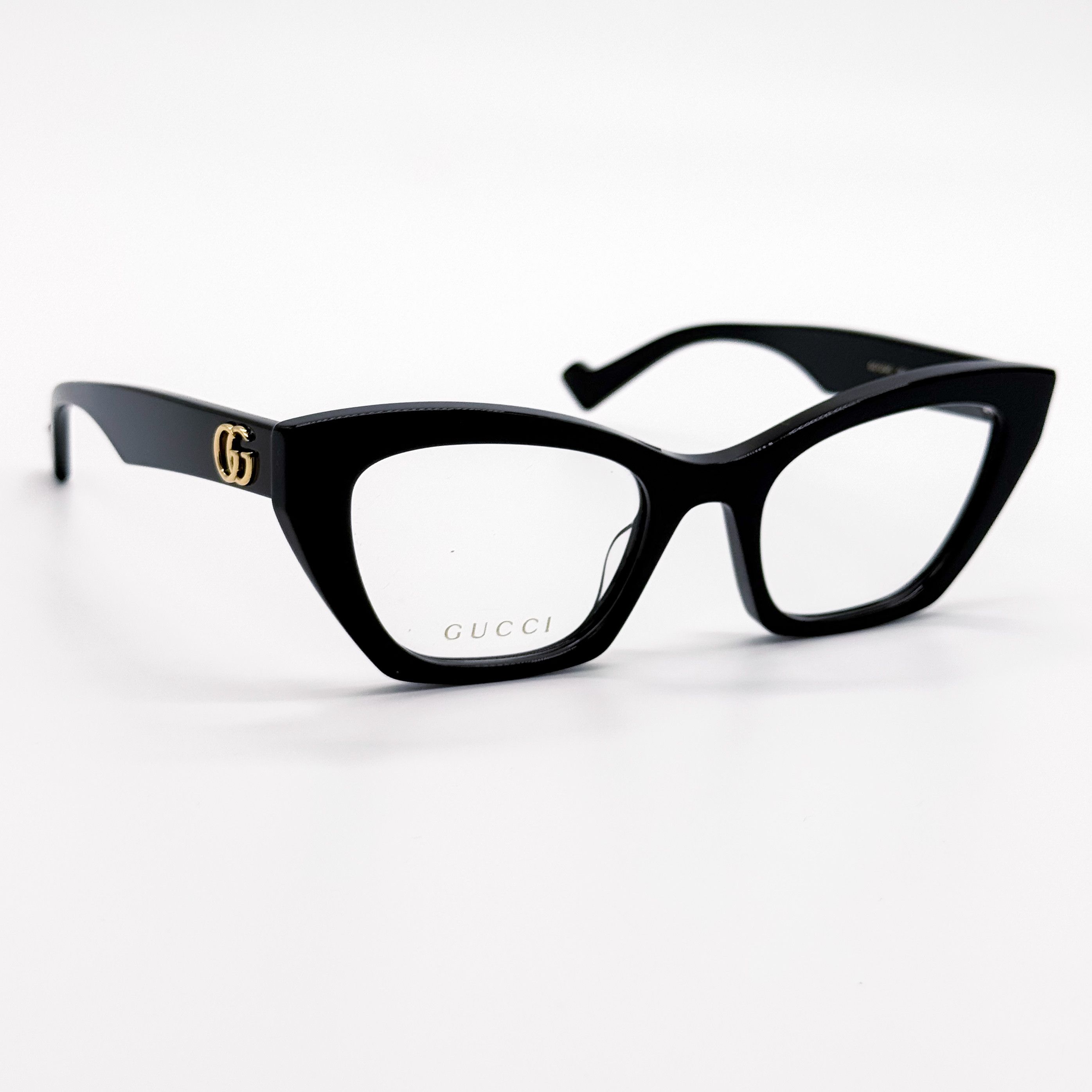 Gucci NEW GUCCI GG1334O 001 EYEGLASSES WOMEN BLACK CAT EYE GUCCI Size ONE SIZE - 6 Thumbnail