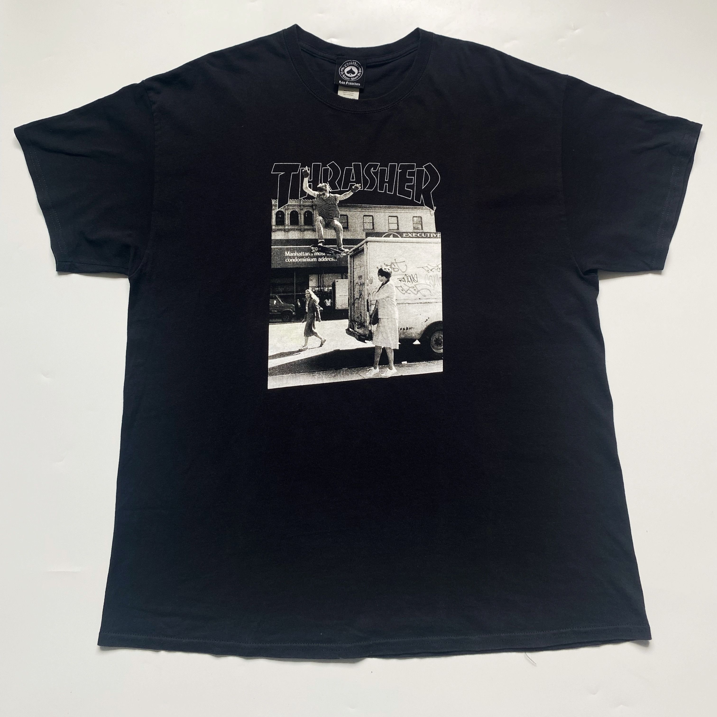 Vintage Thrasher x Dave Hackett Photo Tee