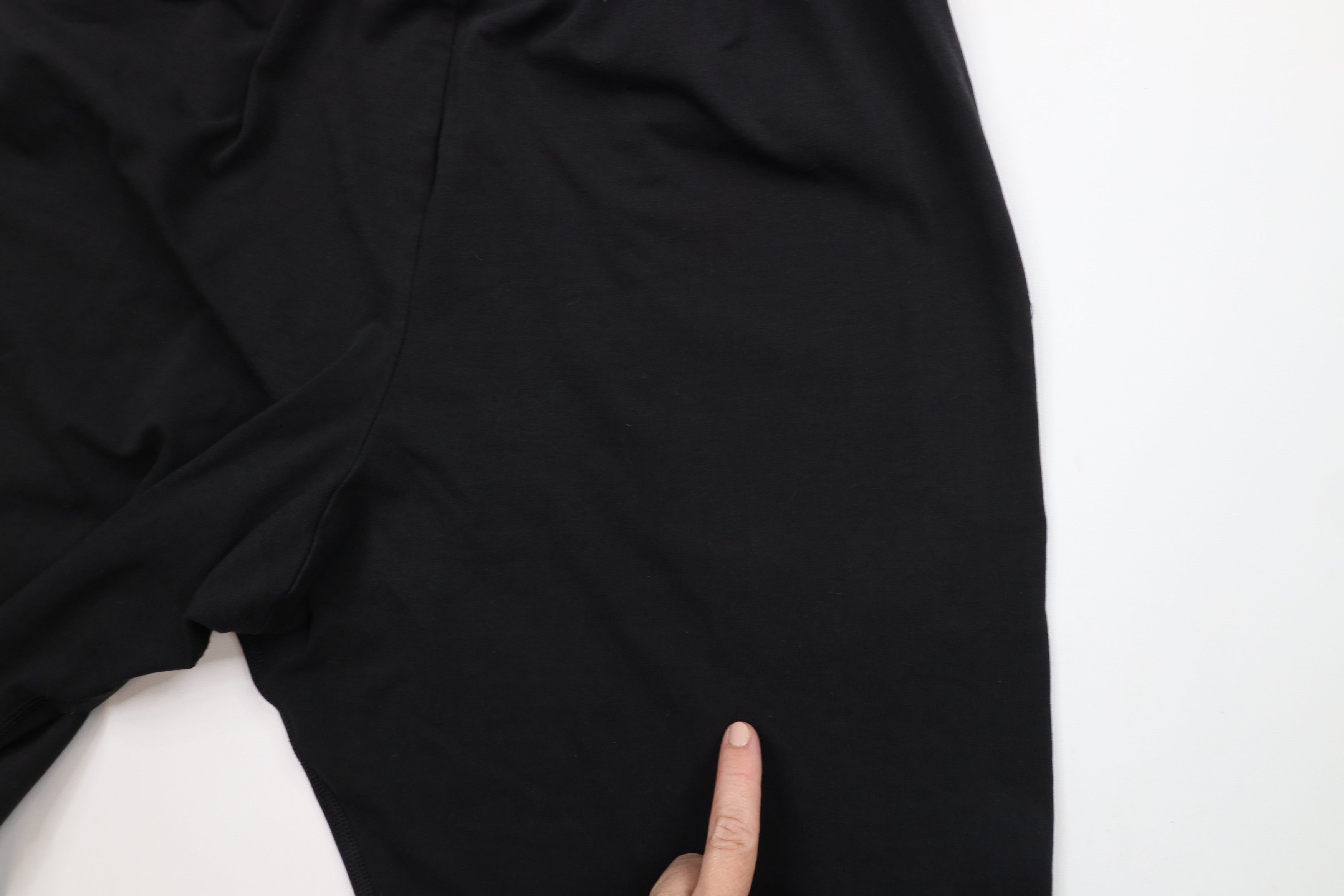 Vintage Vintage 90s Streetwear Stretch Cuffed Joggers Pants Black Size US 38 / EU 54 - 15 Thumbnail