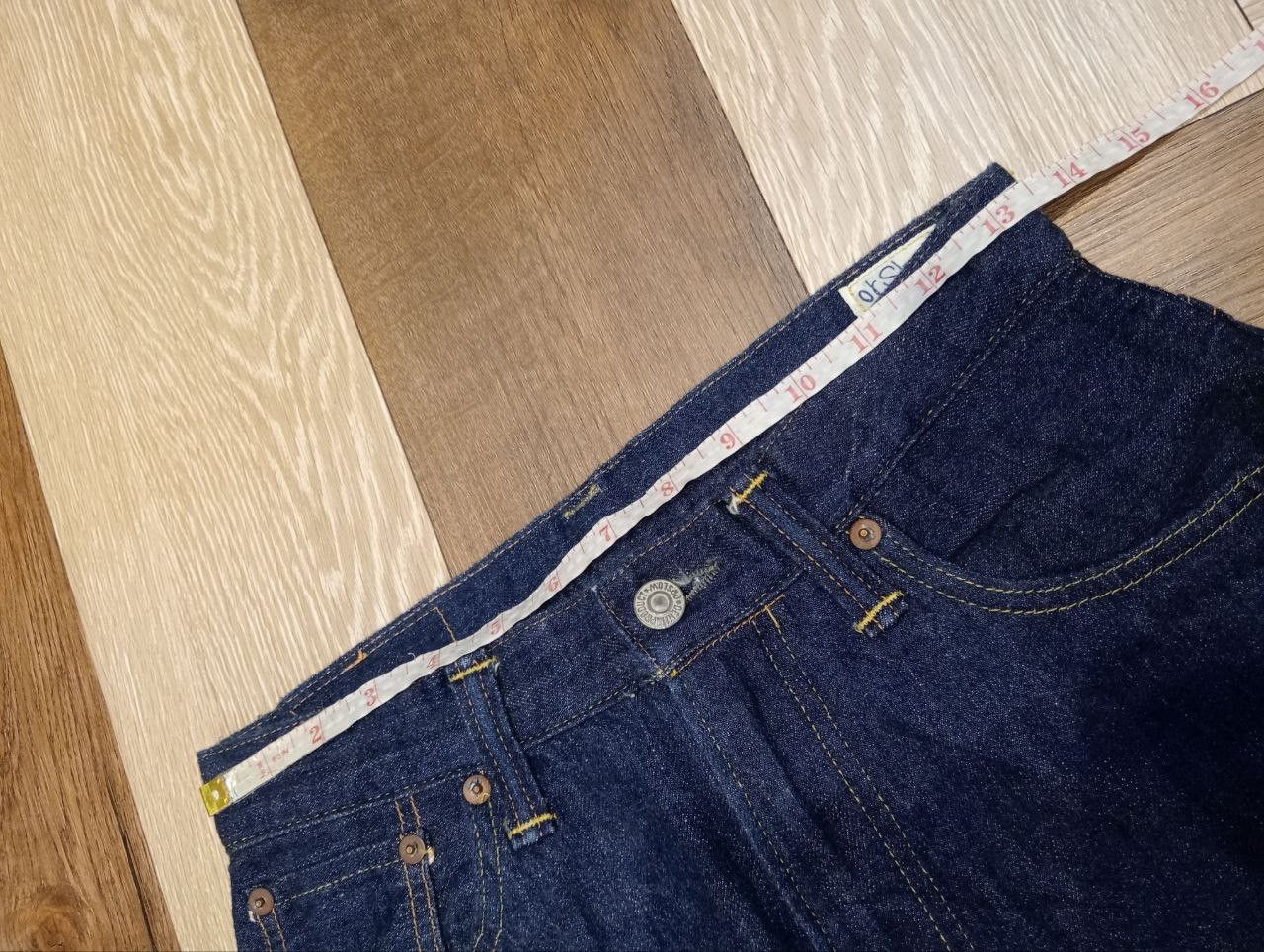 Beams Plus × Orslow ORSLOW JAPAN x BEAMS LOT 701ZBB INDIGO DENIM SELVEDGE PANTS Size US 27 - 13 Thumbnail