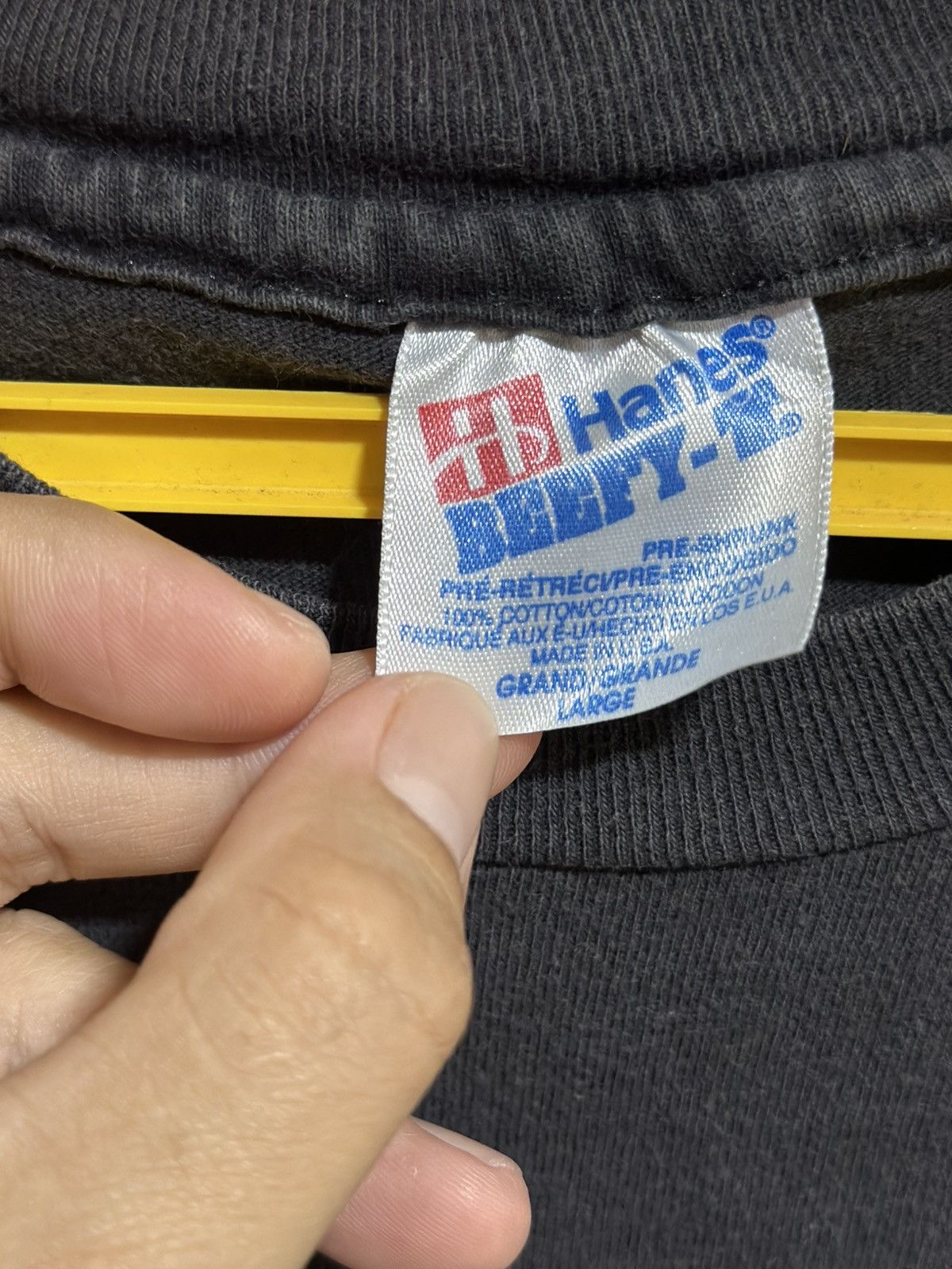 Hanes × Sears × Vintage Vintage Hanes Plain Tee Size US L / EU 52-54 / 3 - 2 Thumbnail