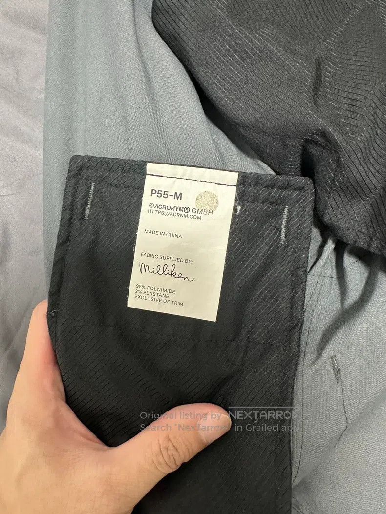 Acronym Acronym size XS Gray casual pants Size US 34 / EU 50 - 3 Thumbnail