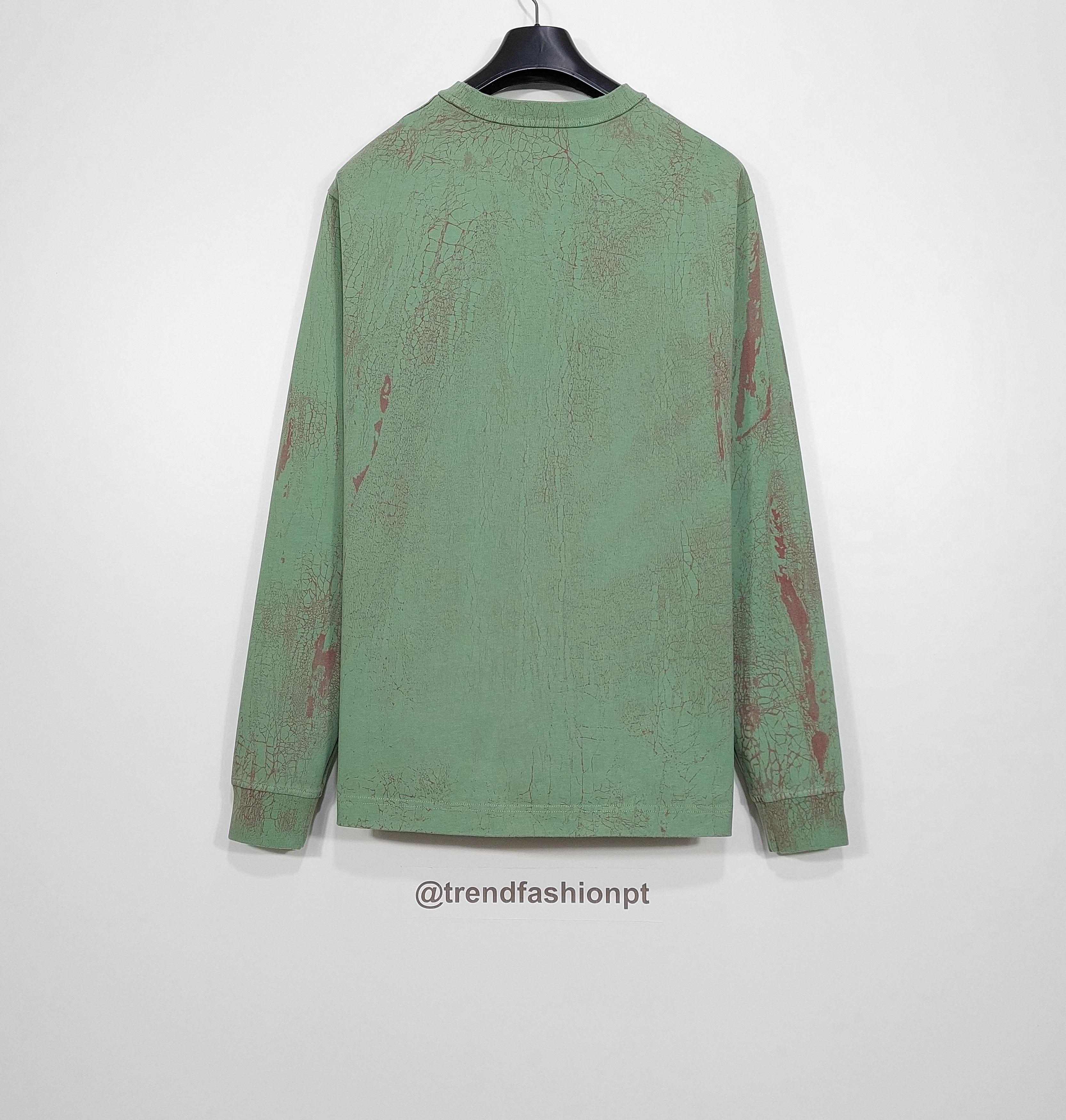 Alexander Wang embossed logo LS tshirt - kelly green M Size US M / EU 48-50 / 2 - 7 Thumbnail