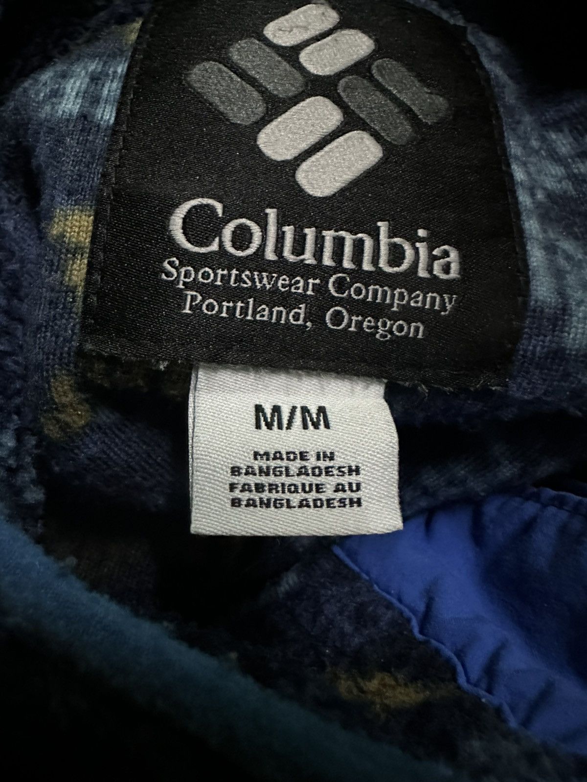 Columbia Vintage Columbia Helvetia half snap printed fleece in canyon Size US M / EU 48-50 / 2 - 7 Thumbnail