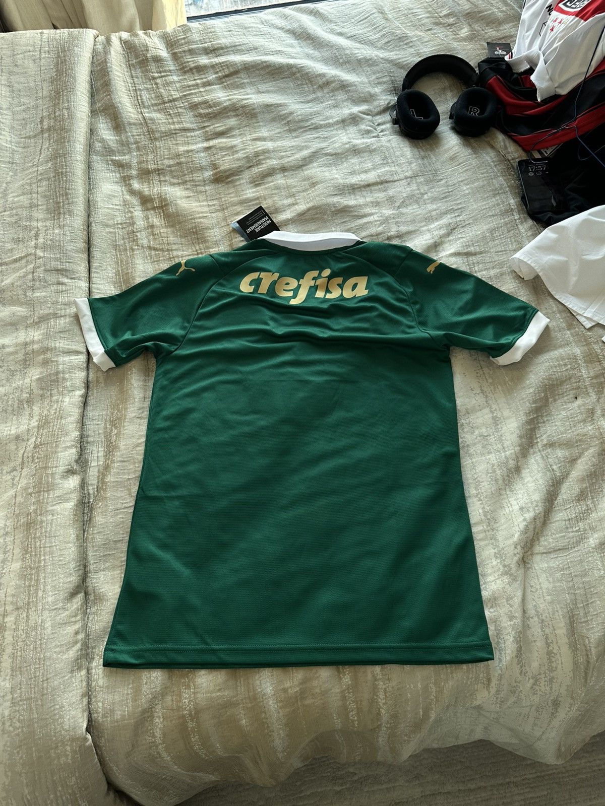 Puma Palmeiras Football team jersey Size US L / EU 52-54 / 3 - 7 Thumbnail