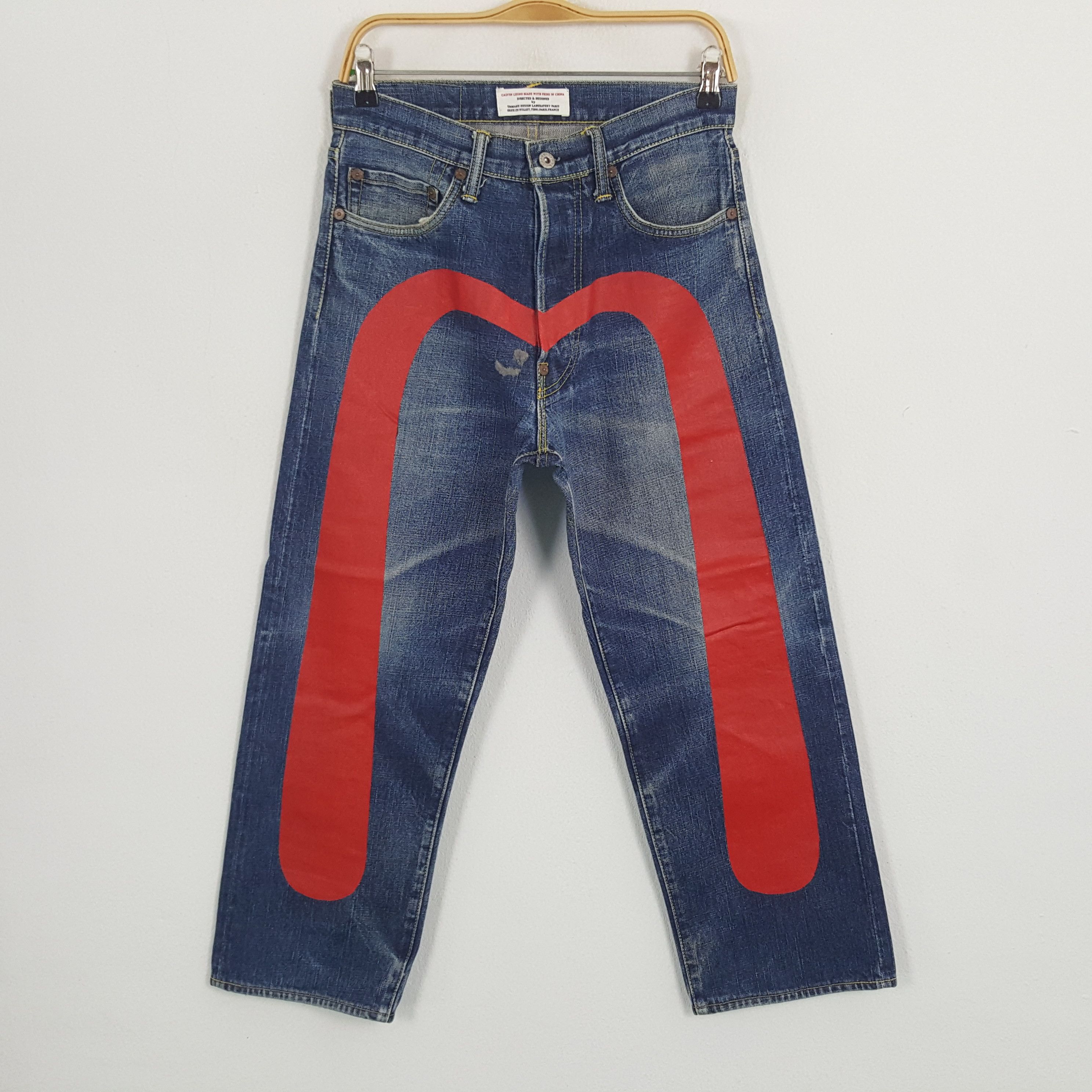 Evisu Vintage Evisu Paris Selvedge Custom Daicock Denim Jeans Size US 28 / EU 44 - 1 Thumbnail