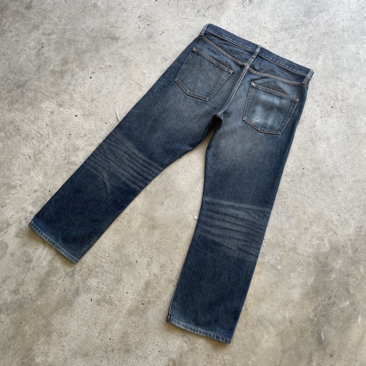 Japanese Brand Japanese Brand Gu Distressed Rusty Faded Denim Jeans Pants Size US 33 - 2 Thumbnail