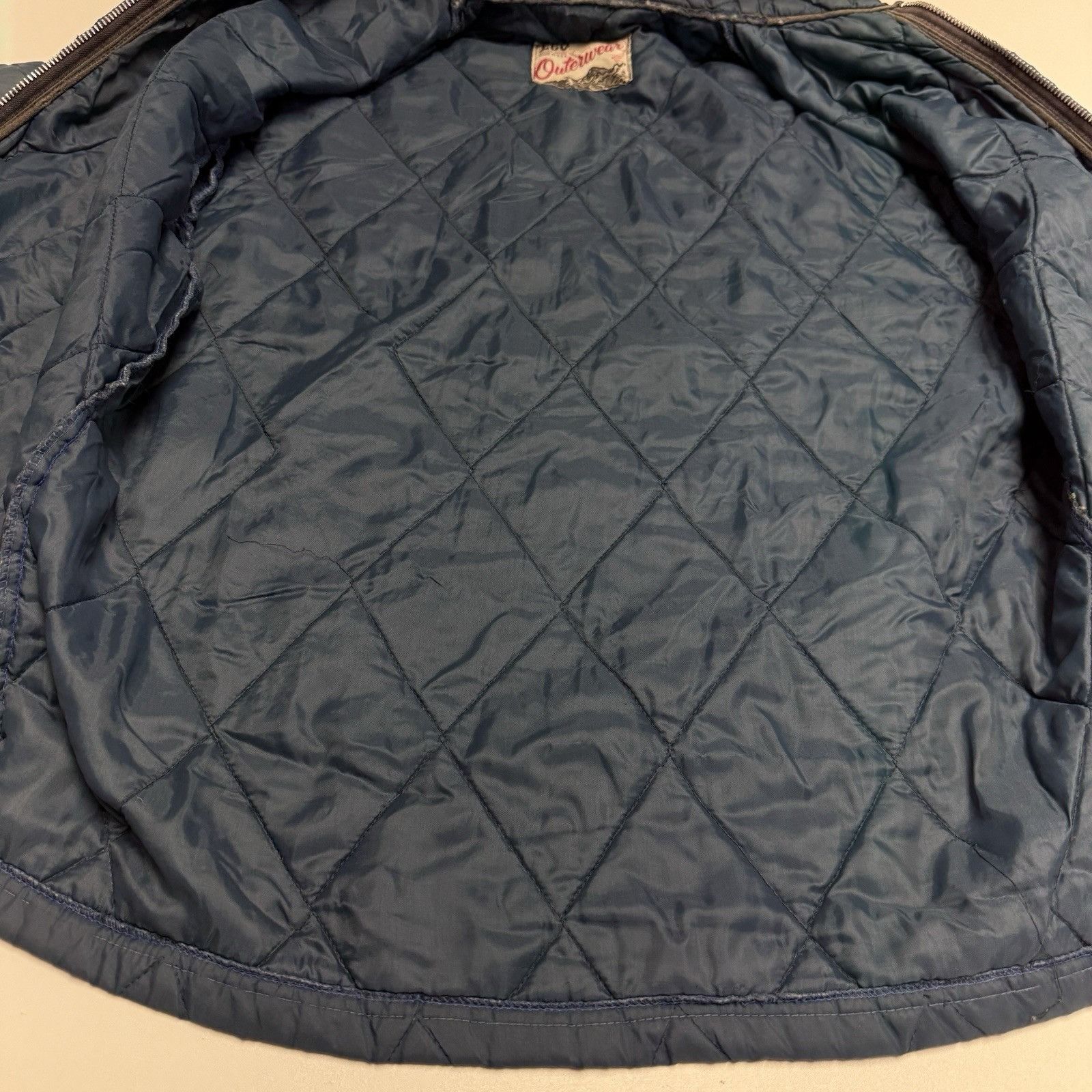 Lee Vintage Lee Union Made Outerwear Jacket Men L Blue Quilted Size US L / EU 52-54 / 3 - 14 Thumbnail