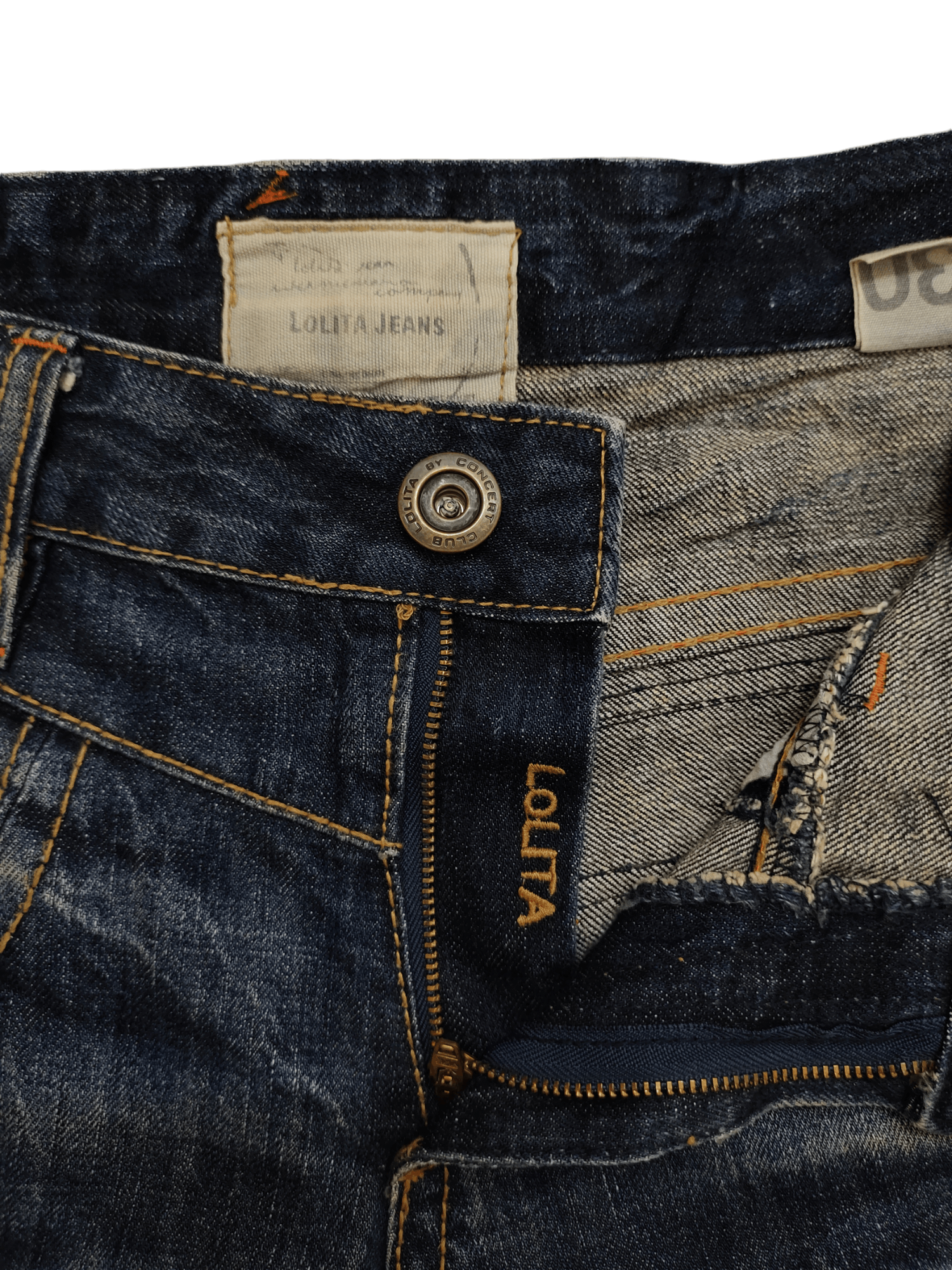 Le Grande Bleu (L.G.B.) Lolita By Yoshitomo Nara Clawmark Distress Faded Jeans Size US 30 / EU 46 - 5 Thumbnail