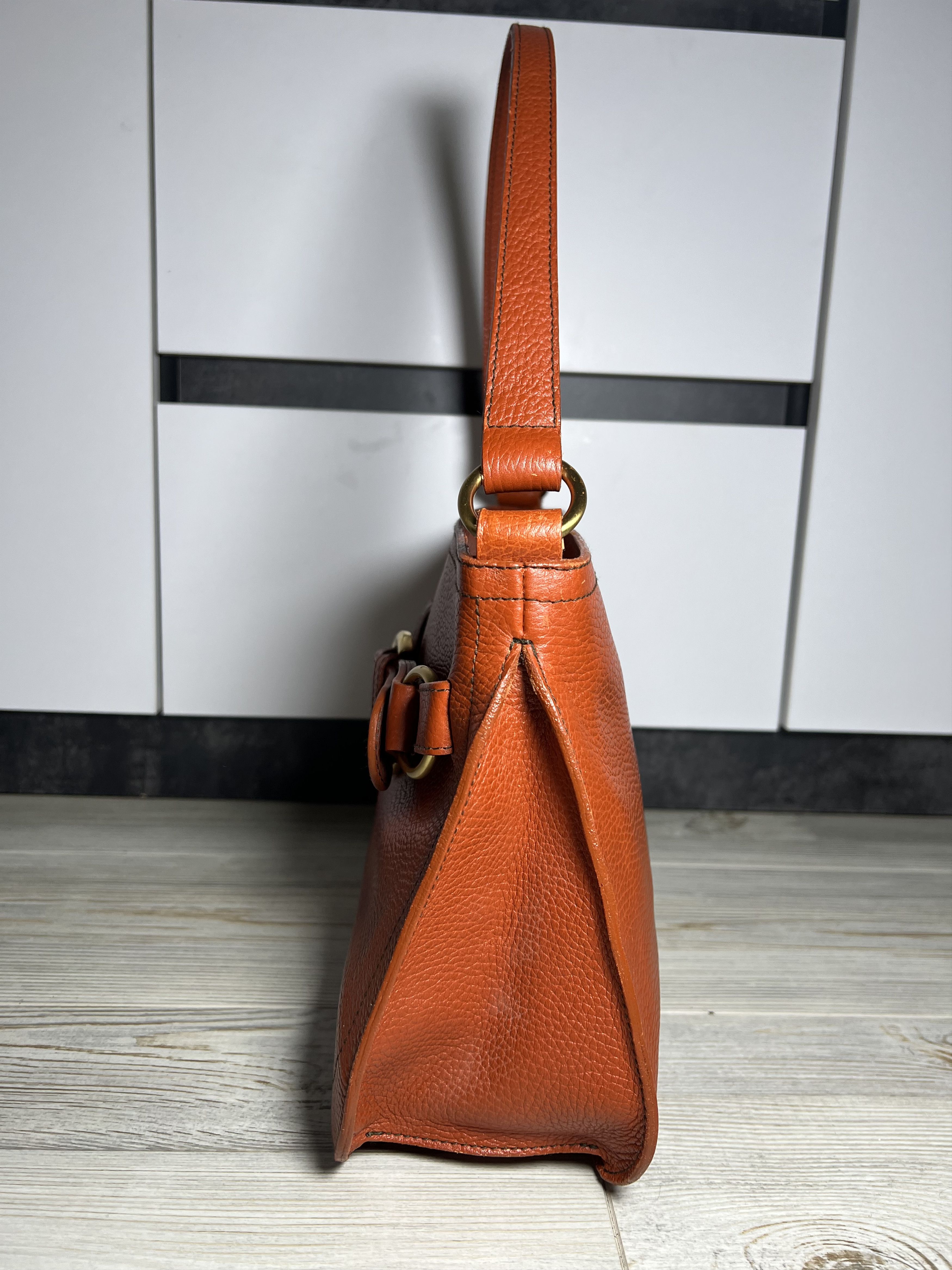Furla Furla Brown Leather Shoulder Bag Handbag Size ONE SIZE - 9 Thumbnail