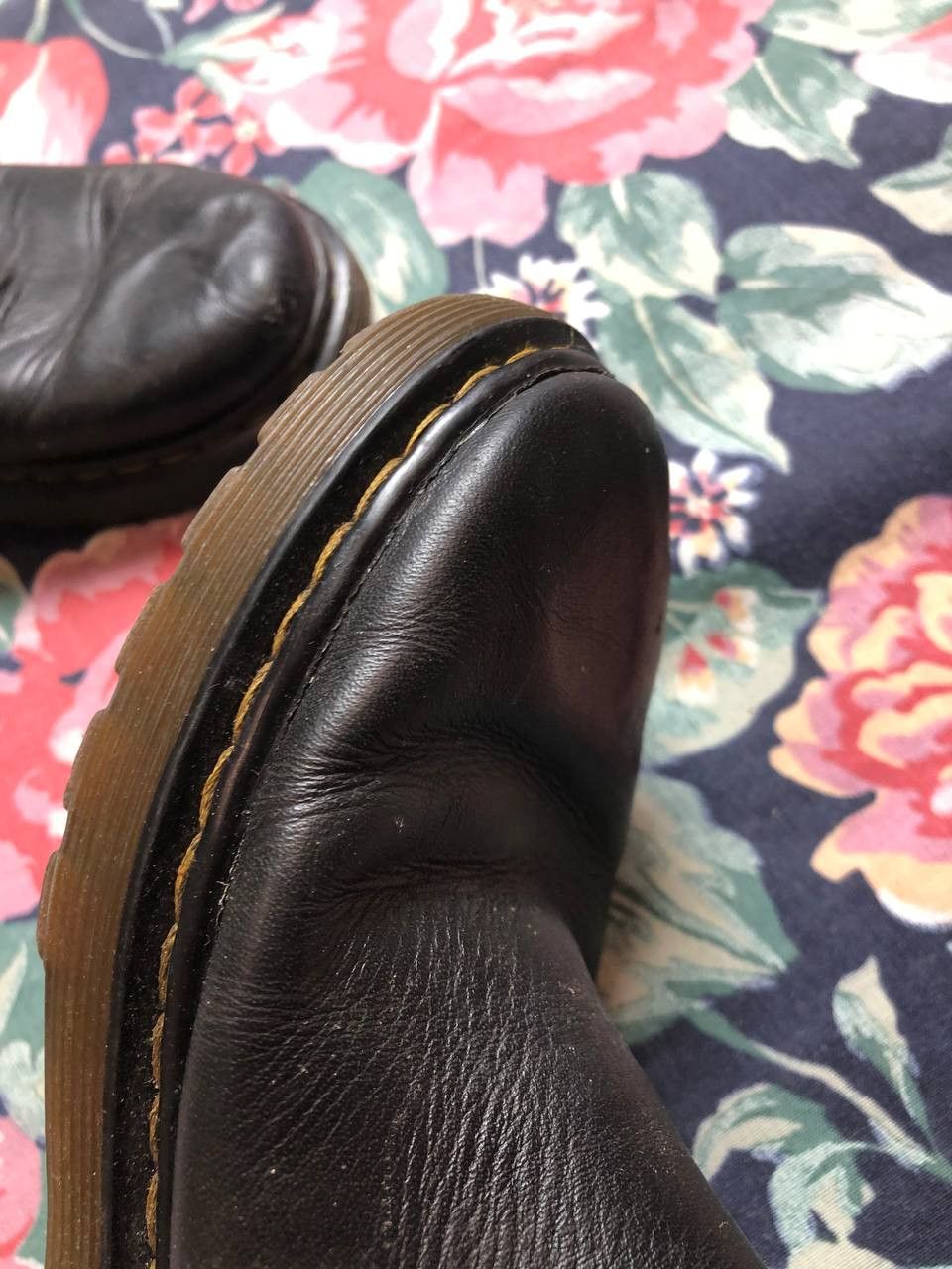 Dr. Martens Vintage Dr.Martens KIDS Leather Boots SIZE 34 Size US 4 / IT 34 - 14 Thumbnail