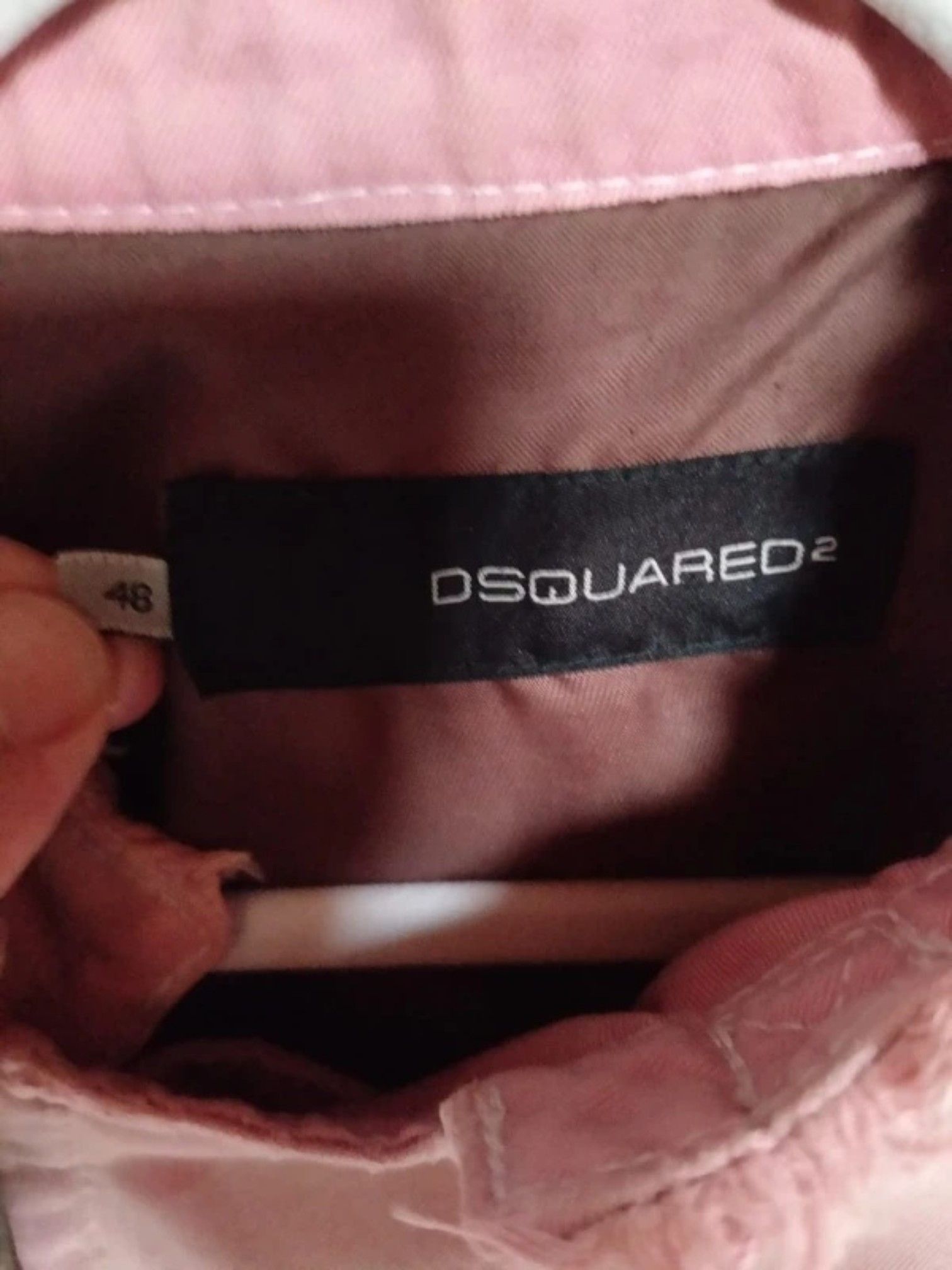 Dsquared2 Dsquared² Distressed Pink Moto Jacket with 1964 Patch Size US S / EU 44-46 / 1 - 5 Thumbnail
