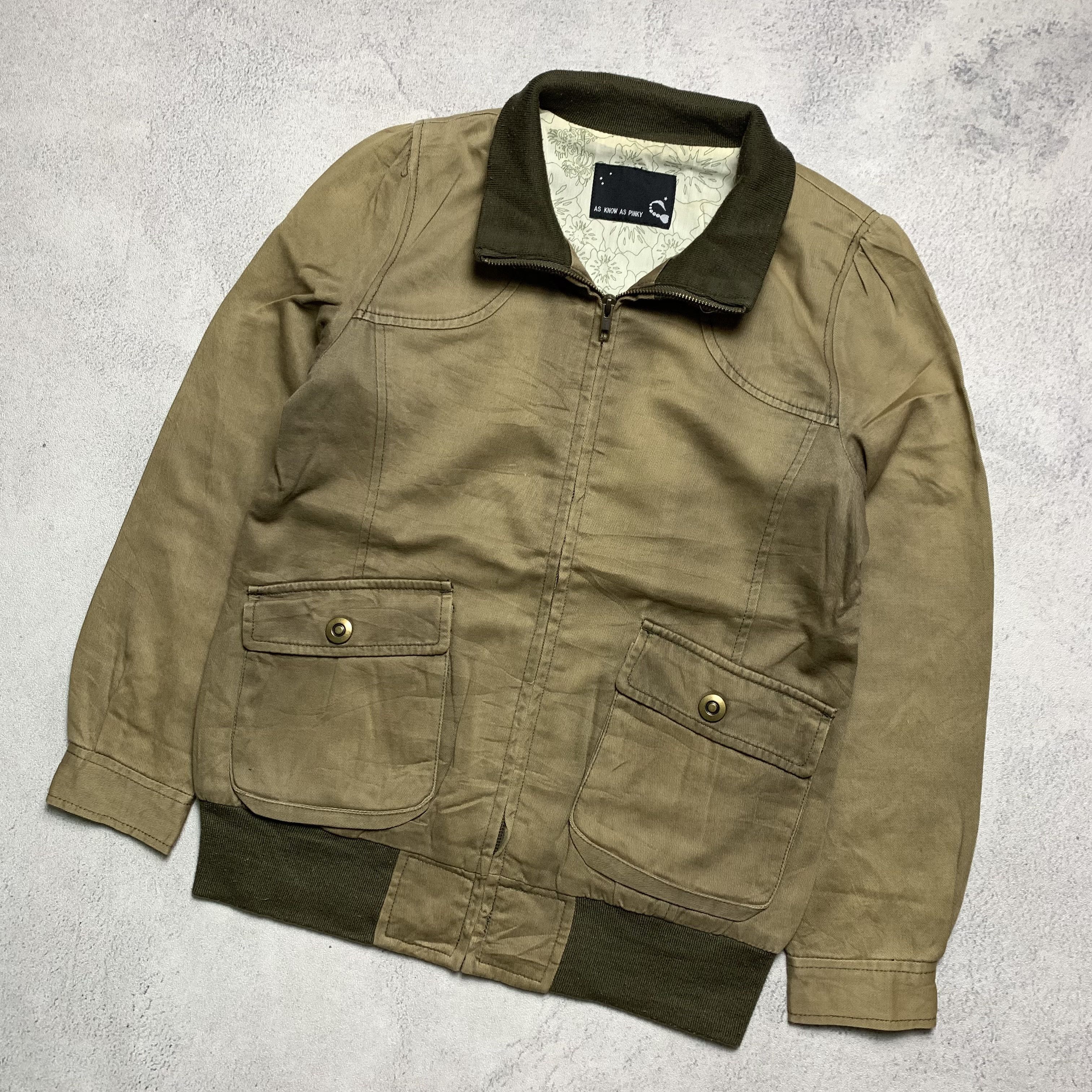 Japanese Brand As Know As Pinky Tanker Jacket Multi Pocket Size US XS / EU 42 / 0 - 4 Thumbnail
