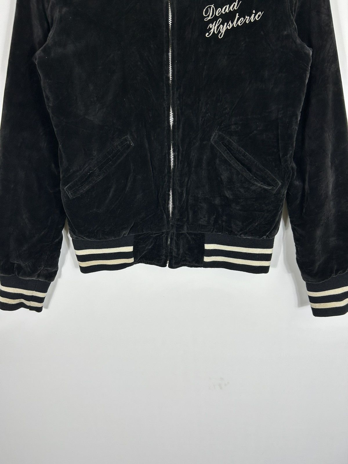 Hysteric Glamour ⚡️Vintage Hysteric Glamour Velvet Zipper Jacket Size S / US 4 / IT 40 - 6 Thumbnail