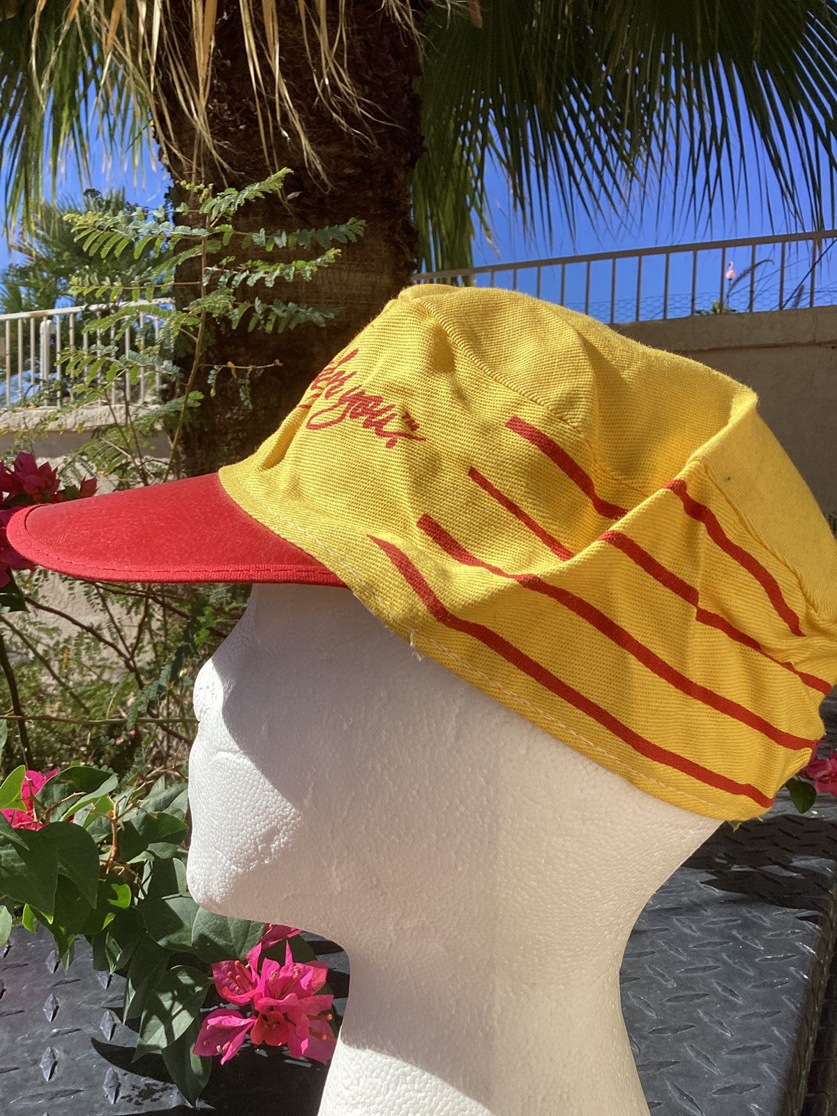Other Vintage 1980s just made for you Taco Bell yellow and red hat Size ONE SIZE - 2 Thumbnail