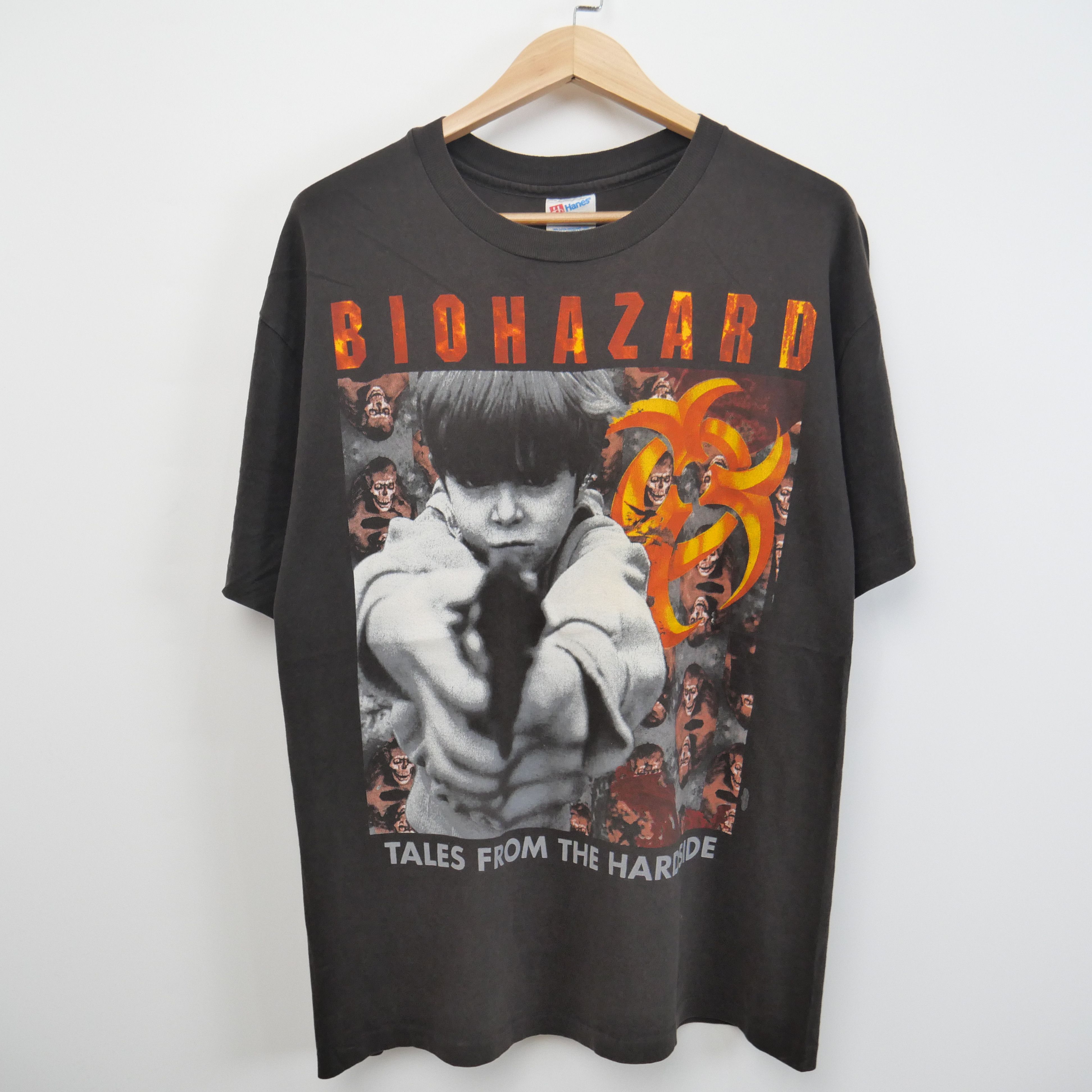 Other Vintage Biohazard 90s Shirt Size US XL / EU 56 / 4 - 1 Thumbnail