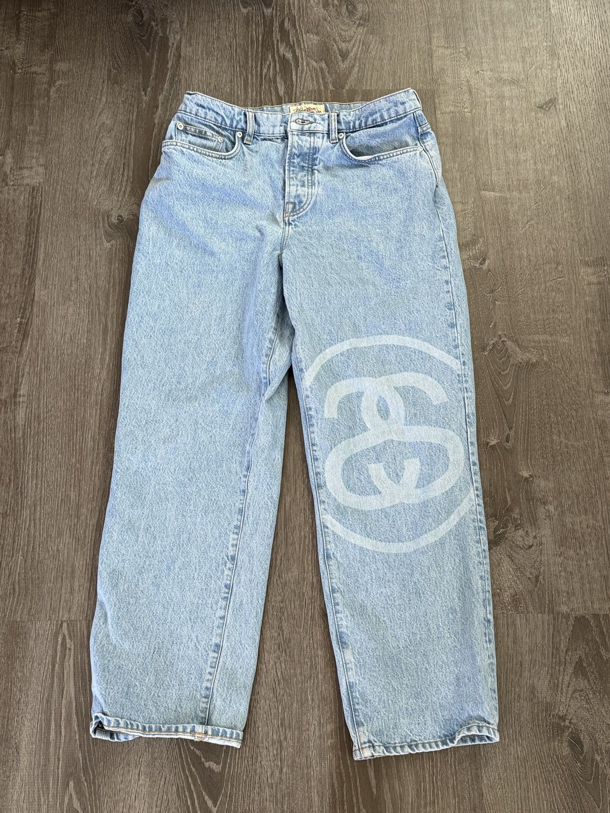 Stussy Double S Jeans Size US 30 / EU 46 - 1 Thumbnail