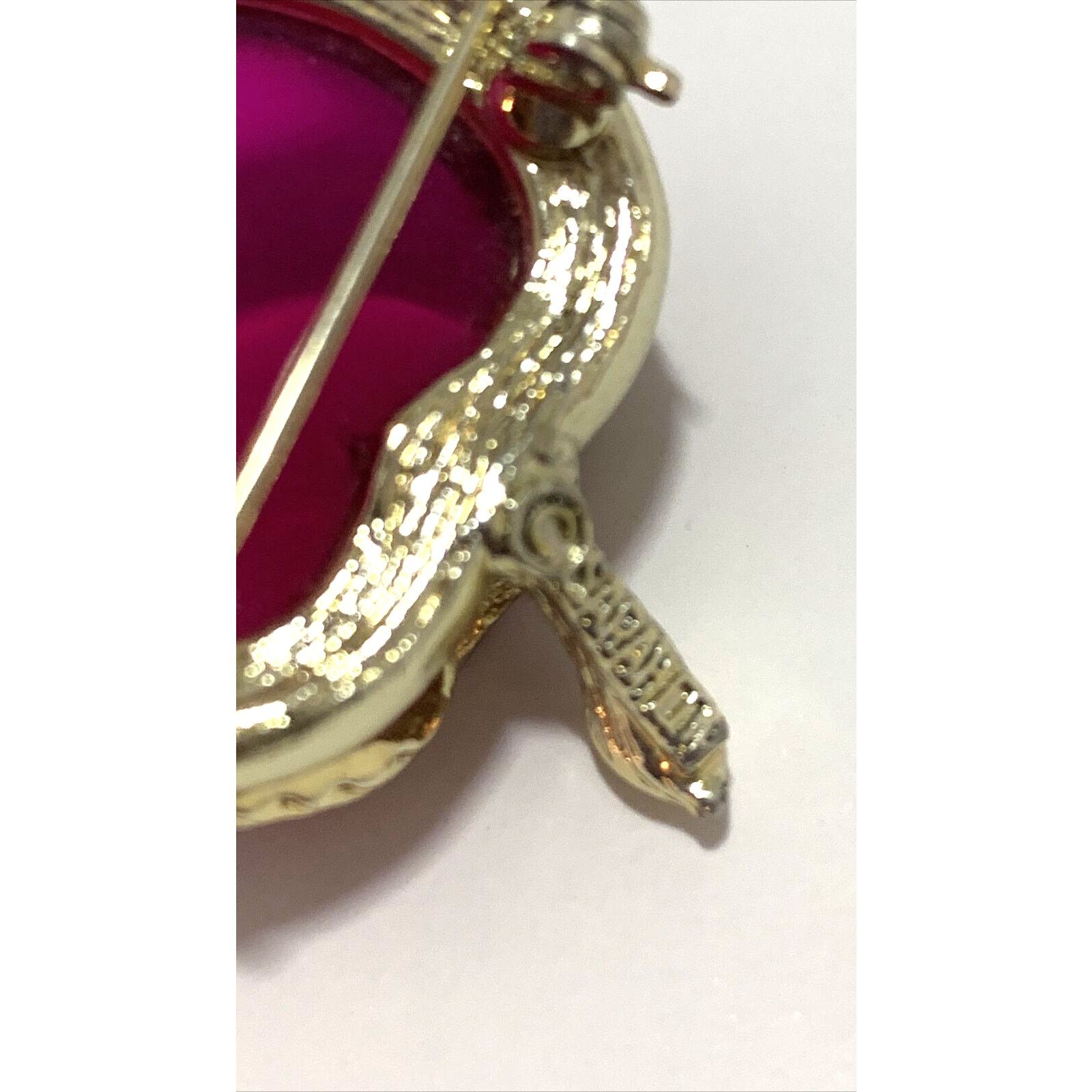 Other Sarah Convent Vtg Lucite Jelly Belly Apple Cherry Brooch Size ONE SIZE - 6 Thumbnail