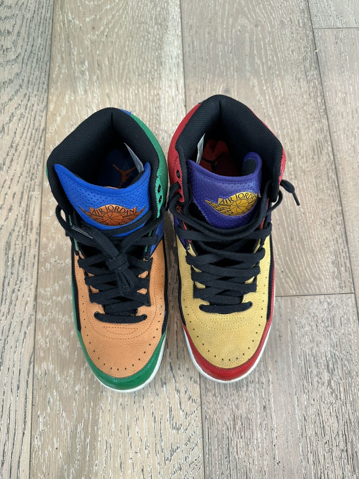 Jordan Brand Air Jordan 2 Retro Multi Color Rivals Size US 8.5 / EU 41-42 - 2 Thumbnail