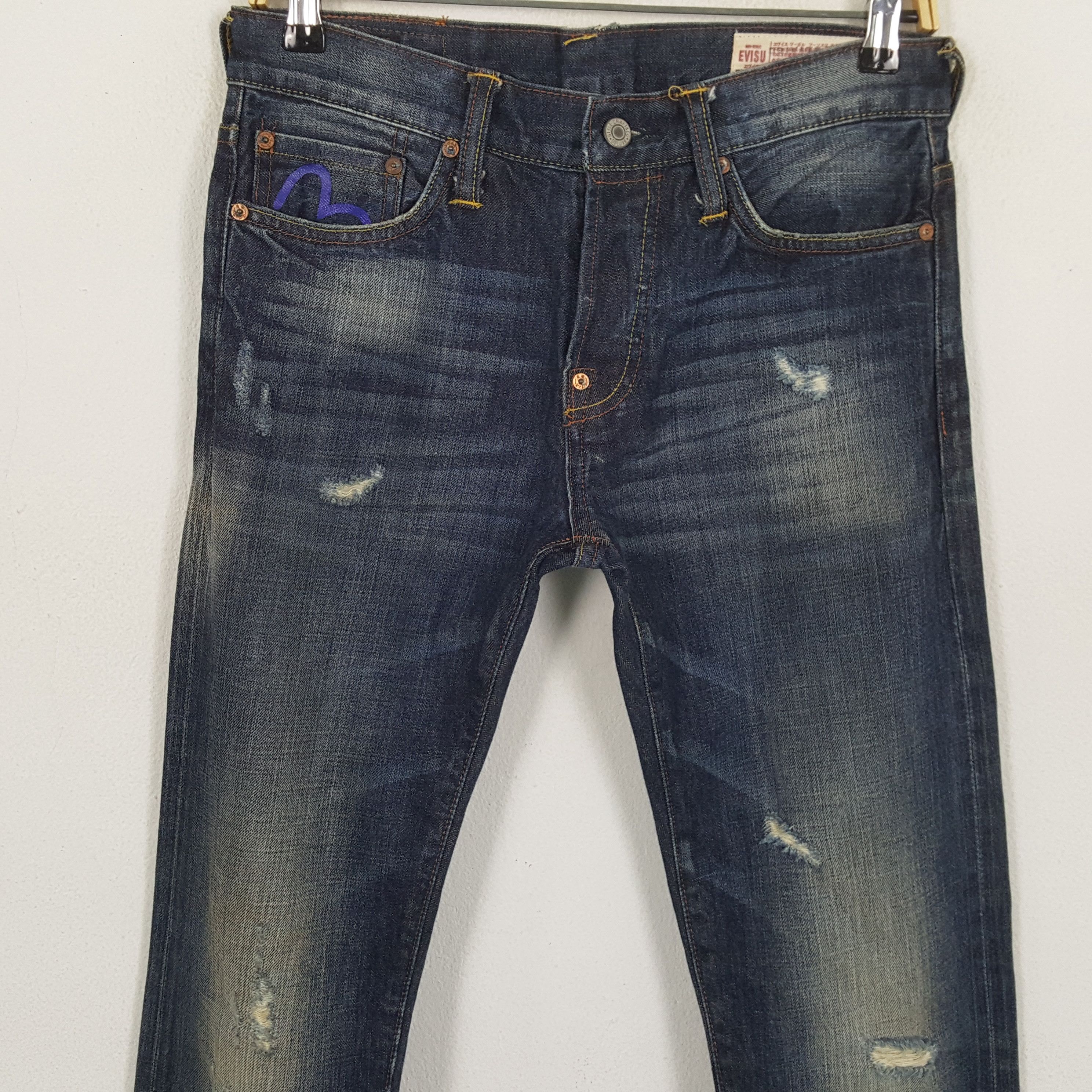Evisu × Japanese Brand × Vintage Vintage EVISU Japanese Brand Daicock Custom Style Jeans Size US 30 / EU 46 - 5 Thumbnail