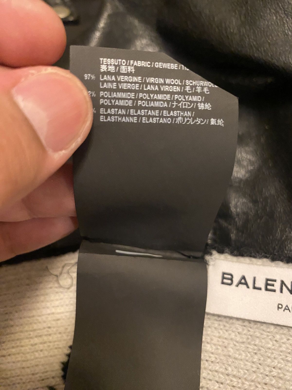 Balenciaga Balenciaga Large Wool Scarf Size ONE SIZE - 3 Thumbnail