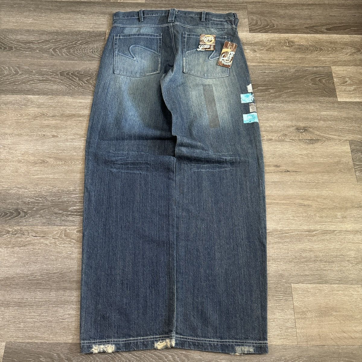 JNCO × Vintage × Warner Bros Vintage Y2K Lot29 baggy wide leg Daffy Duck jeans Size US 36 / EU 52 - 2 Thumbnail