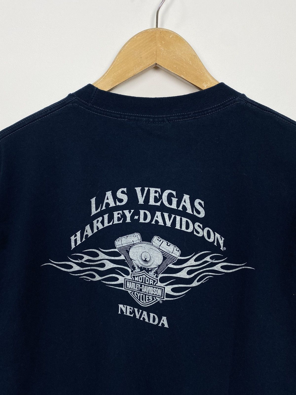 Vintage Harley Davidson Las Vegas Nevada 2014 T-shirt Size L Blue Size US L / EU 52-54 / 3 - 11 Thumbnail