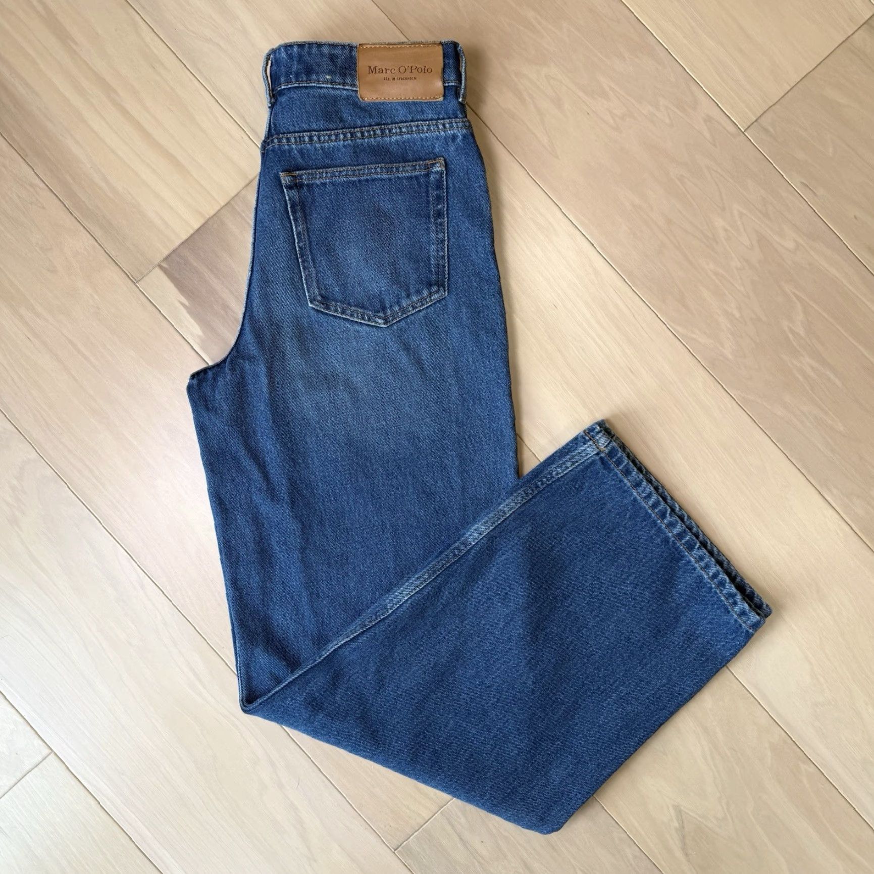 Marc O'Polo Marc O'Polo Sodra Jeans Women's 28 Blue Wide Leg High Rise Vintage? No Shirt Jeans Men? Size 28" / US 6 / IT 42 - 2 Thumbnail